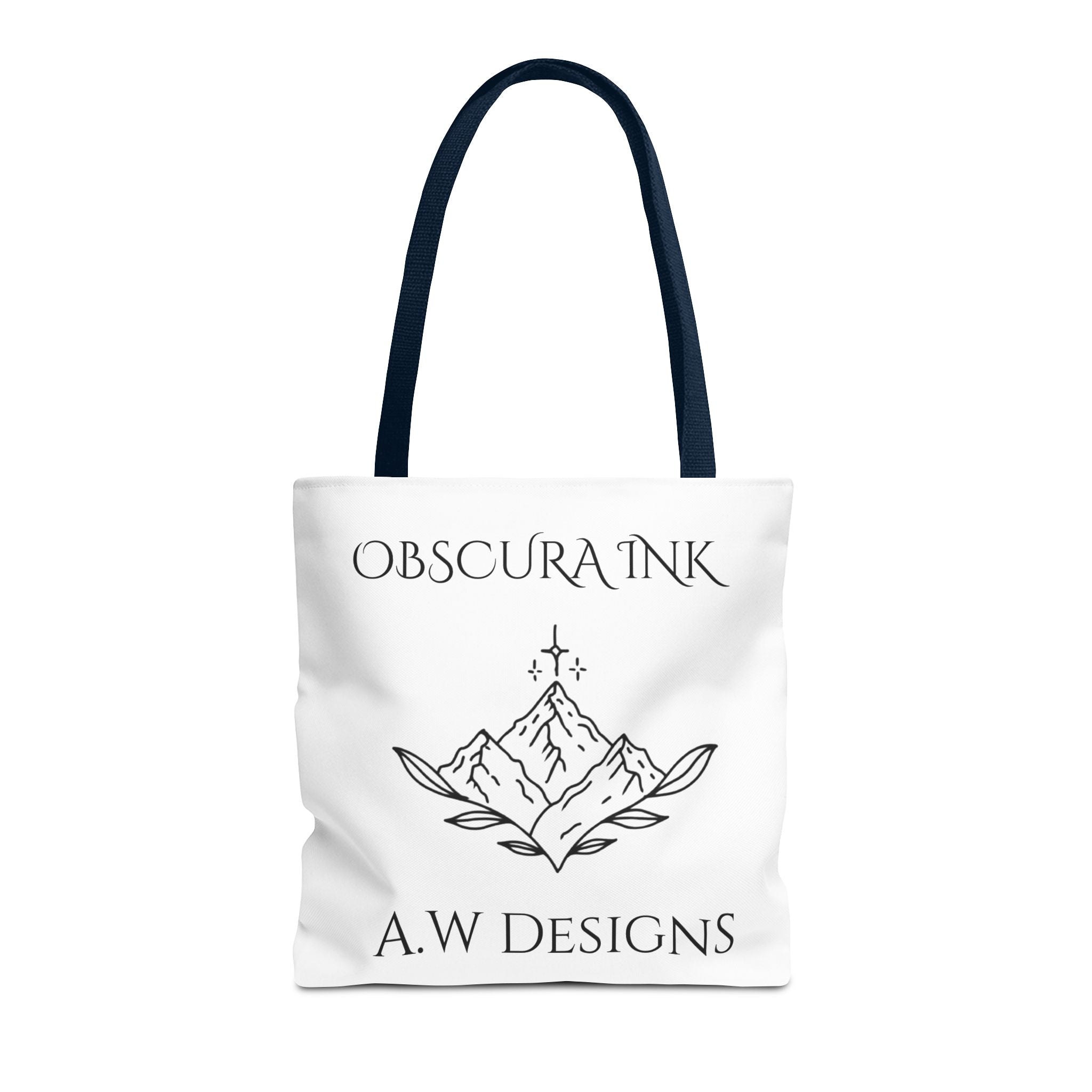 Obscura Ink Compass Tote Bag — Gothic Star Logo Canvas Tote