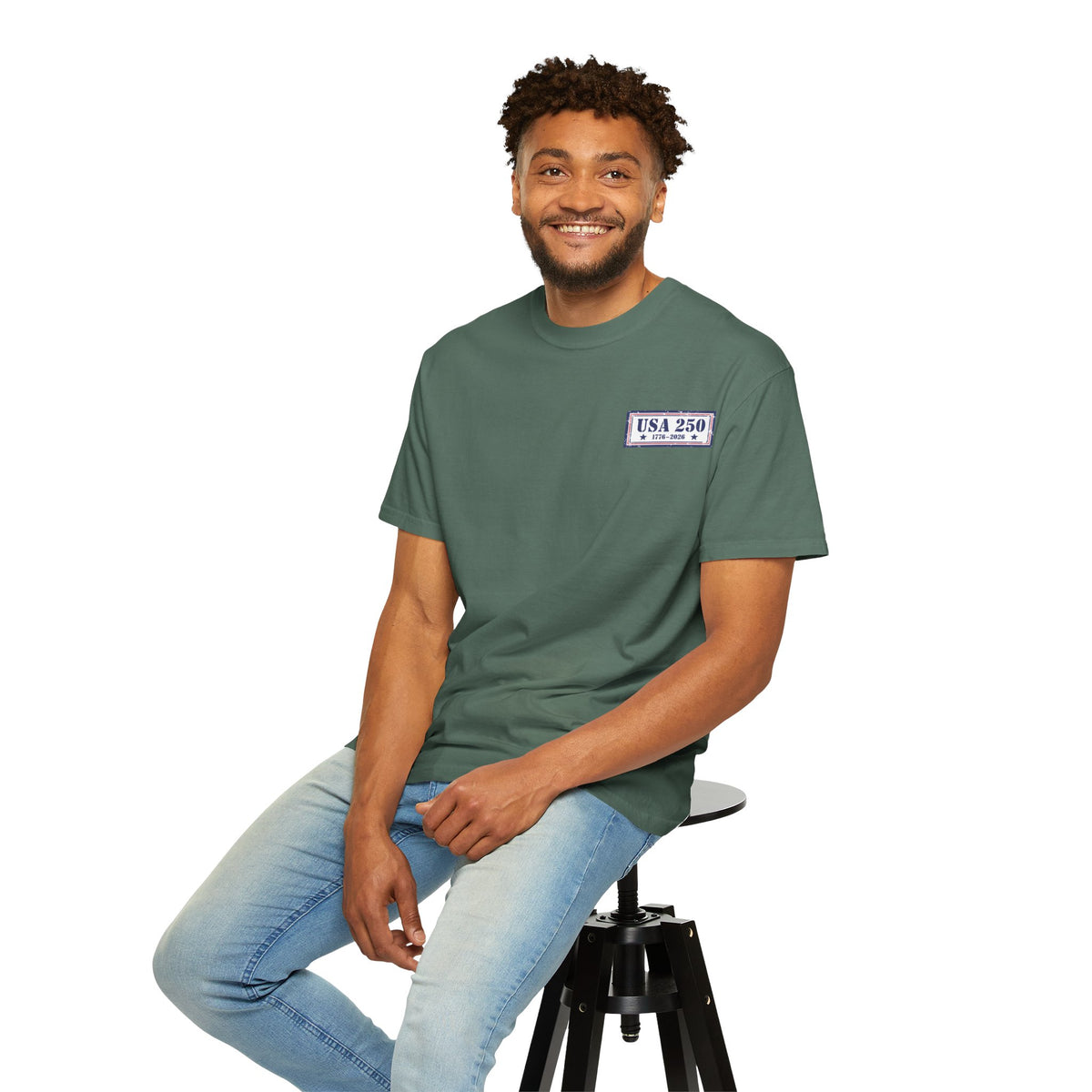 USA 250 Yrs ~ Unisex Garment-Dyed T-shirt