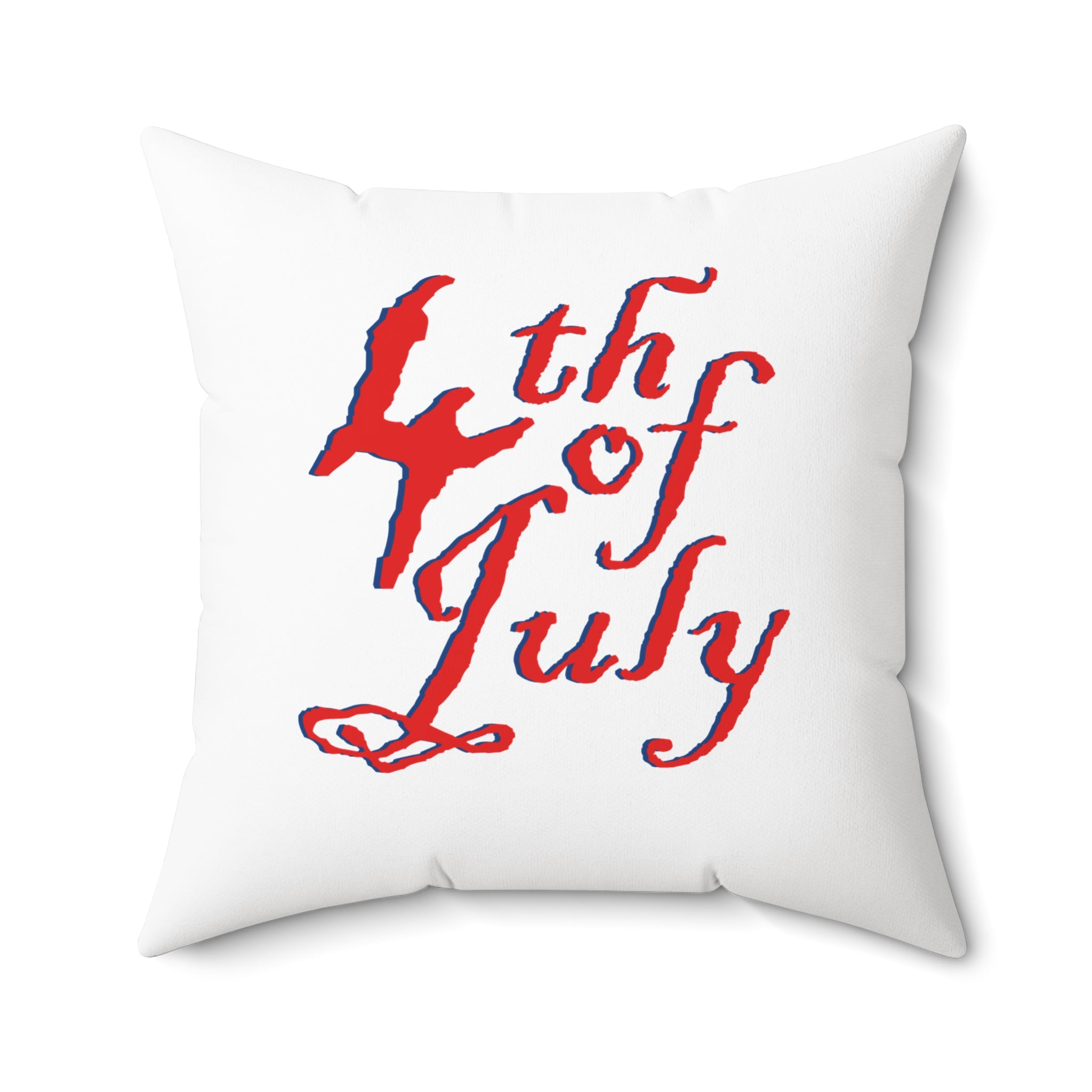 USA Flag Pillow - Patriotic Decorative Throw Pillow for 4th of July