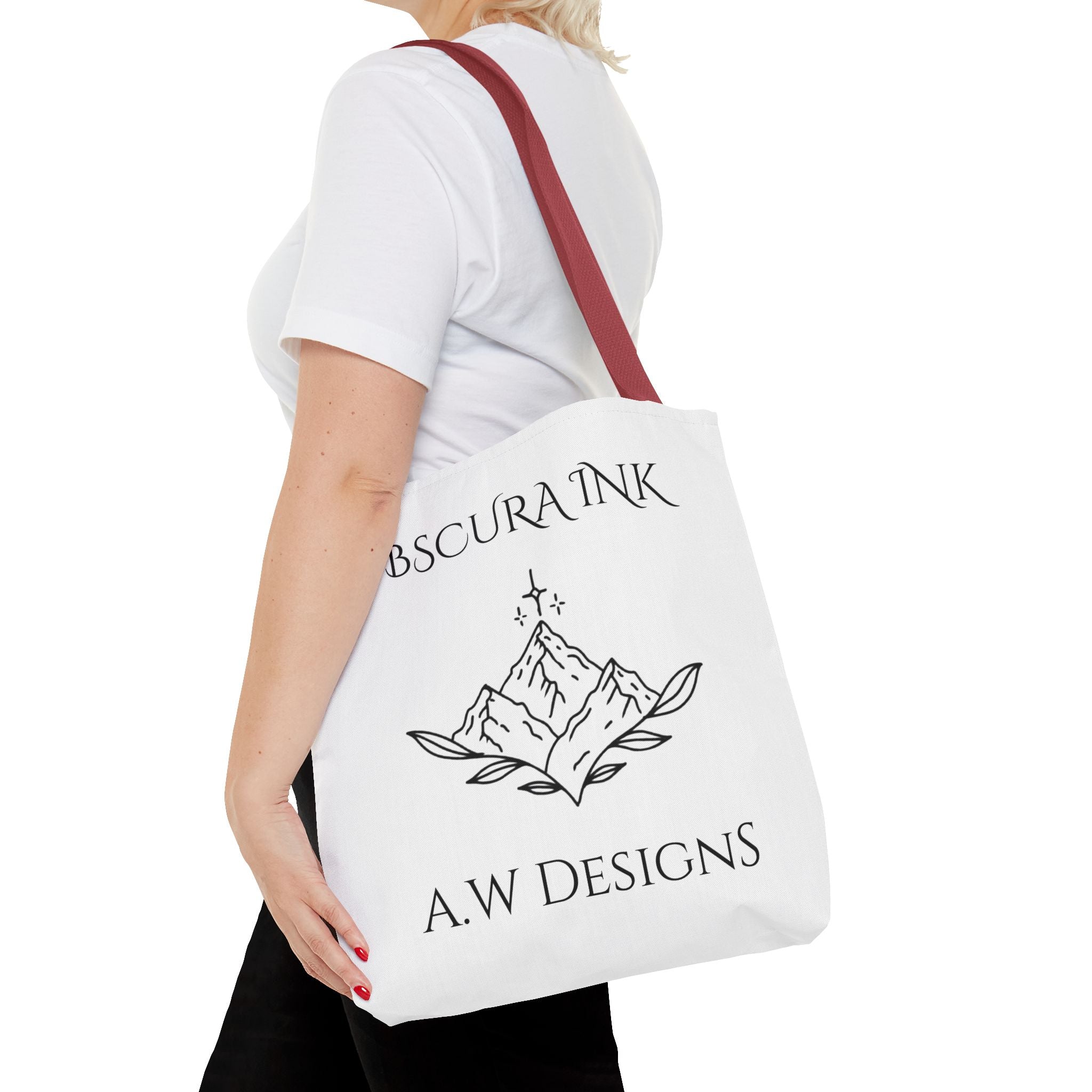 Obscura Ink Compass Tote Bag — Gothic Star Logo Canvas Tote