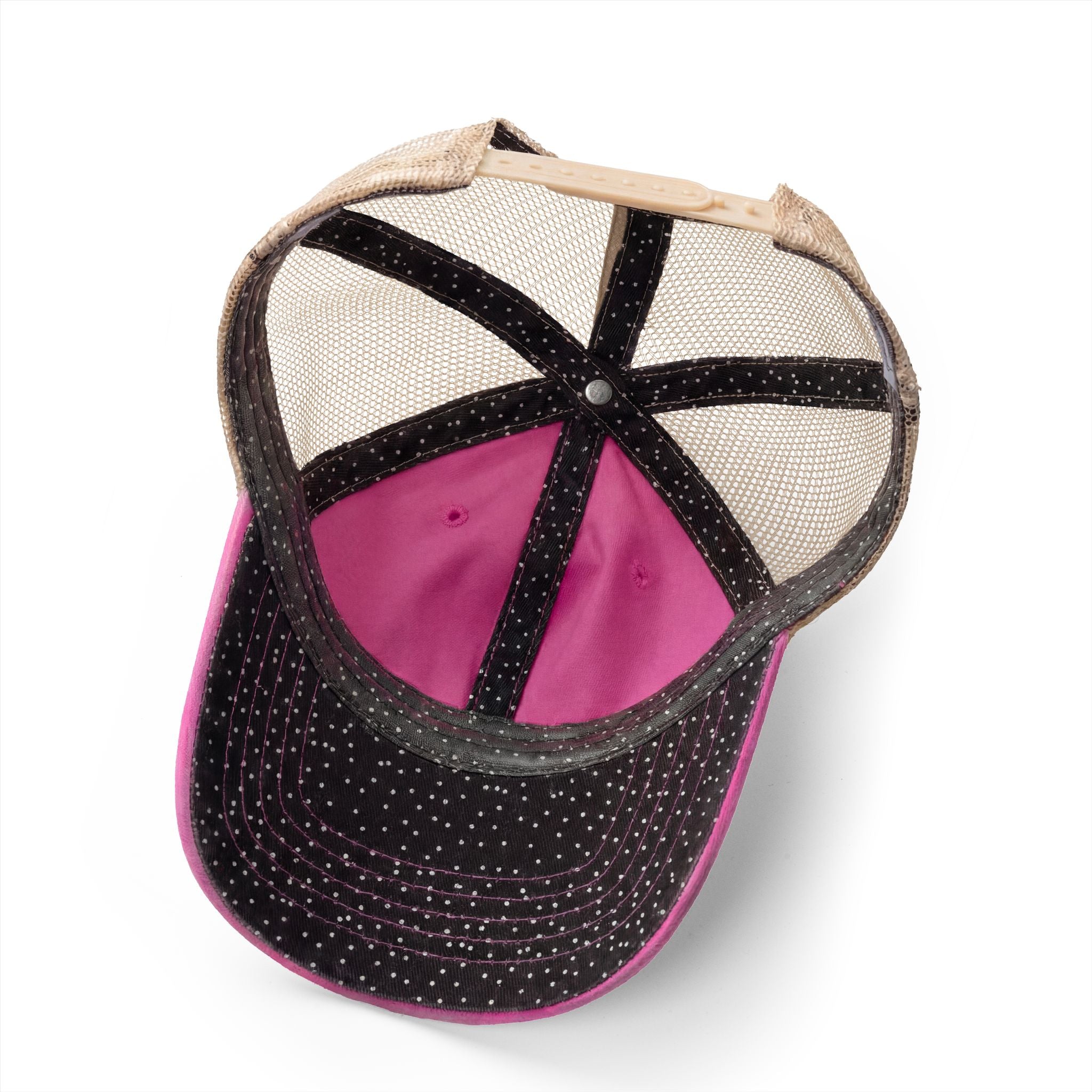 Women's Washed Mesh-Back Cap - Mama Bear