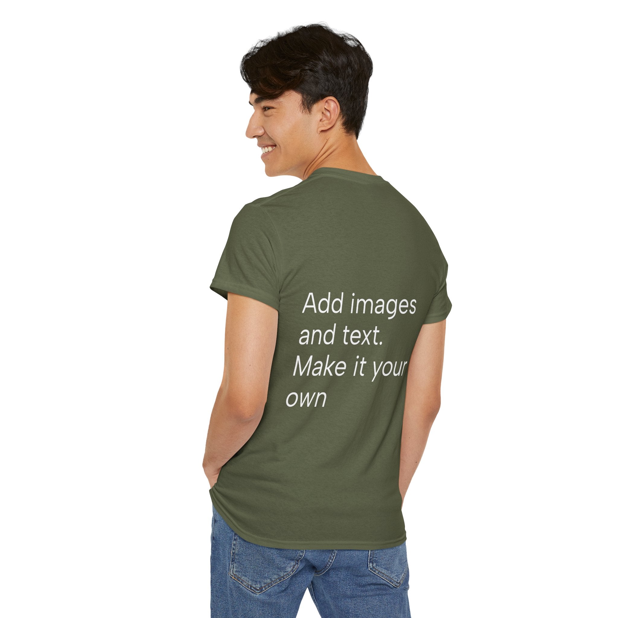 Customizable T‑Shirt – "Upload Your Designs and Watch Them Come to Life"