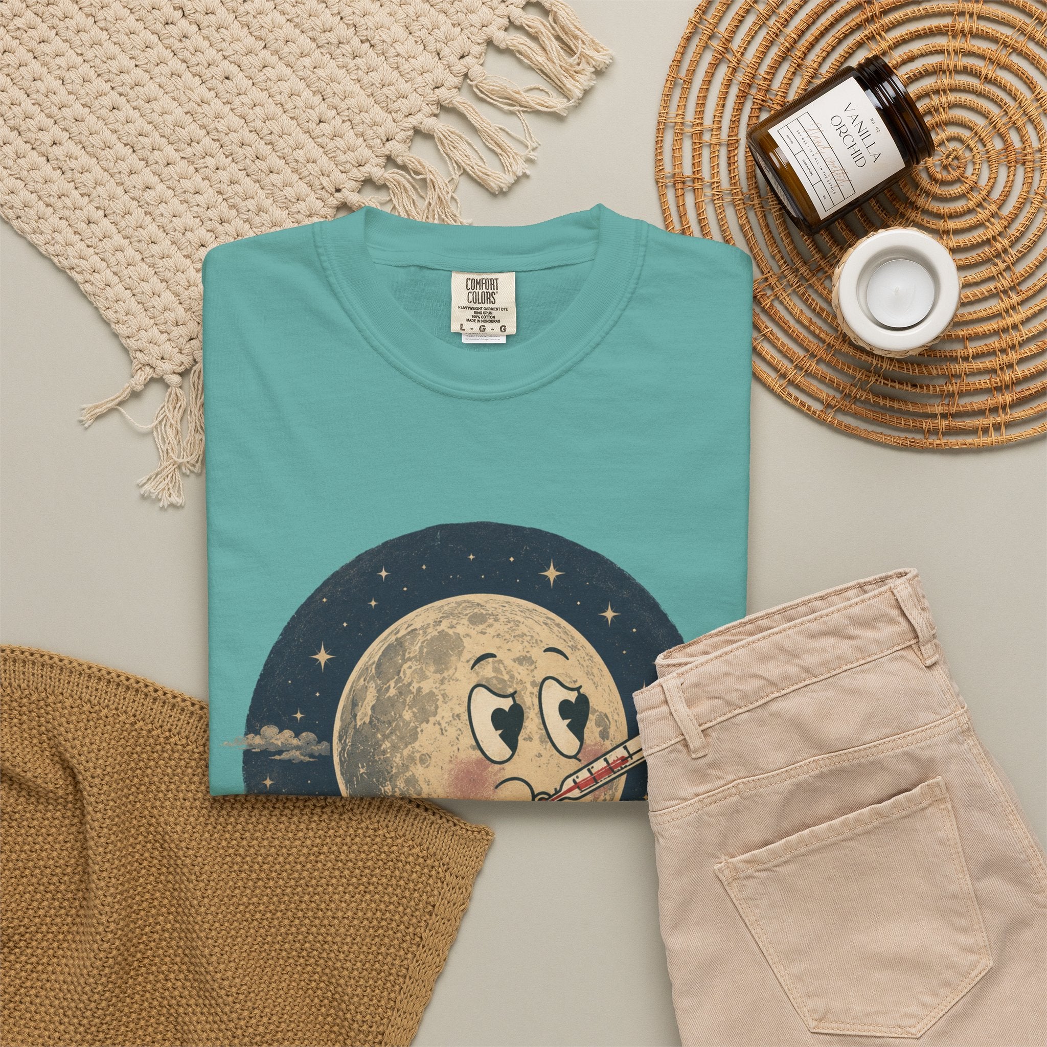Moonlit Retro Tee — 'When You Know... You Know' Graphic T-Shirt