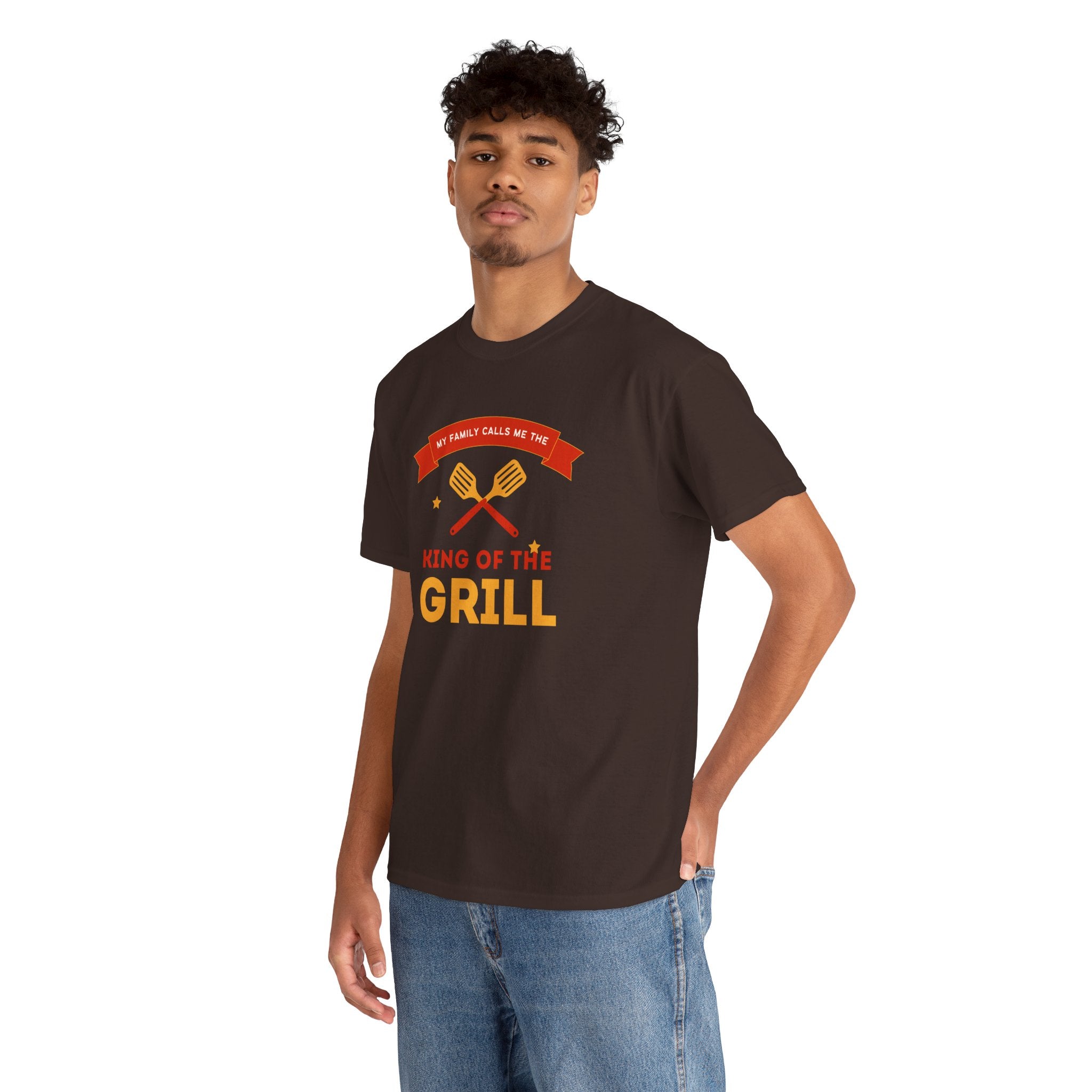 King of the Grill T-Shirt — My Family Calls Me The King of the Grill BBQ Tee