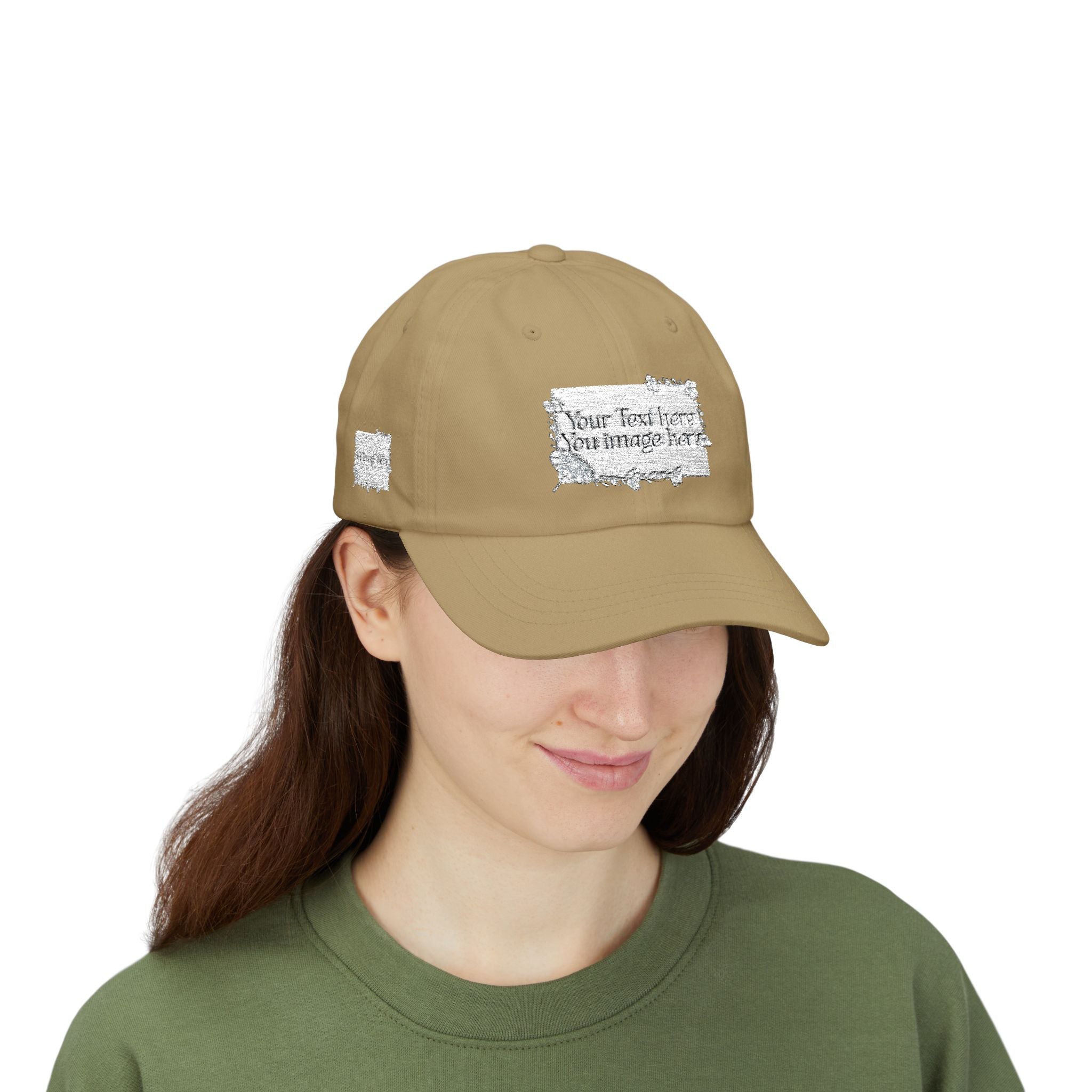 Minimal 'Print it your way' Embroidered Hat
