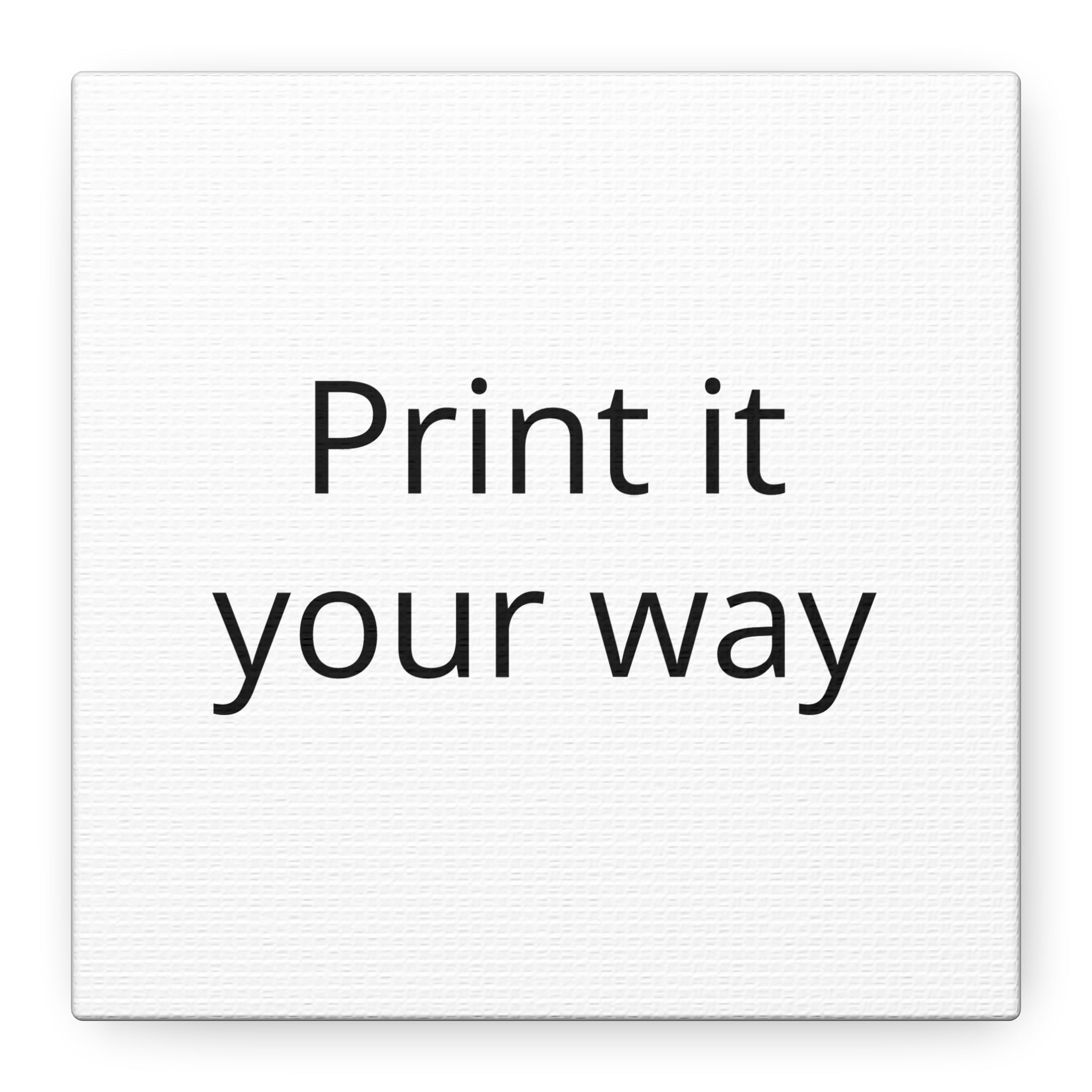 Matte Canvas, Stretched, 1.25"