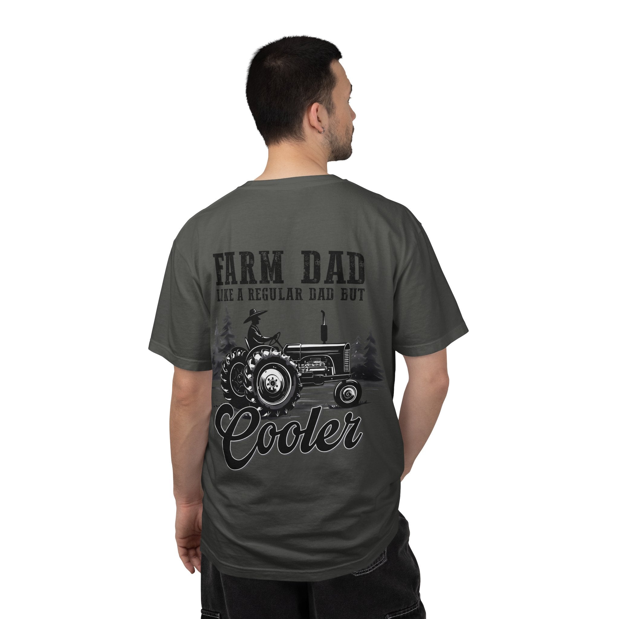 Farmer Dad T-Shirt — Rustic Farm Animals Graphic Tee