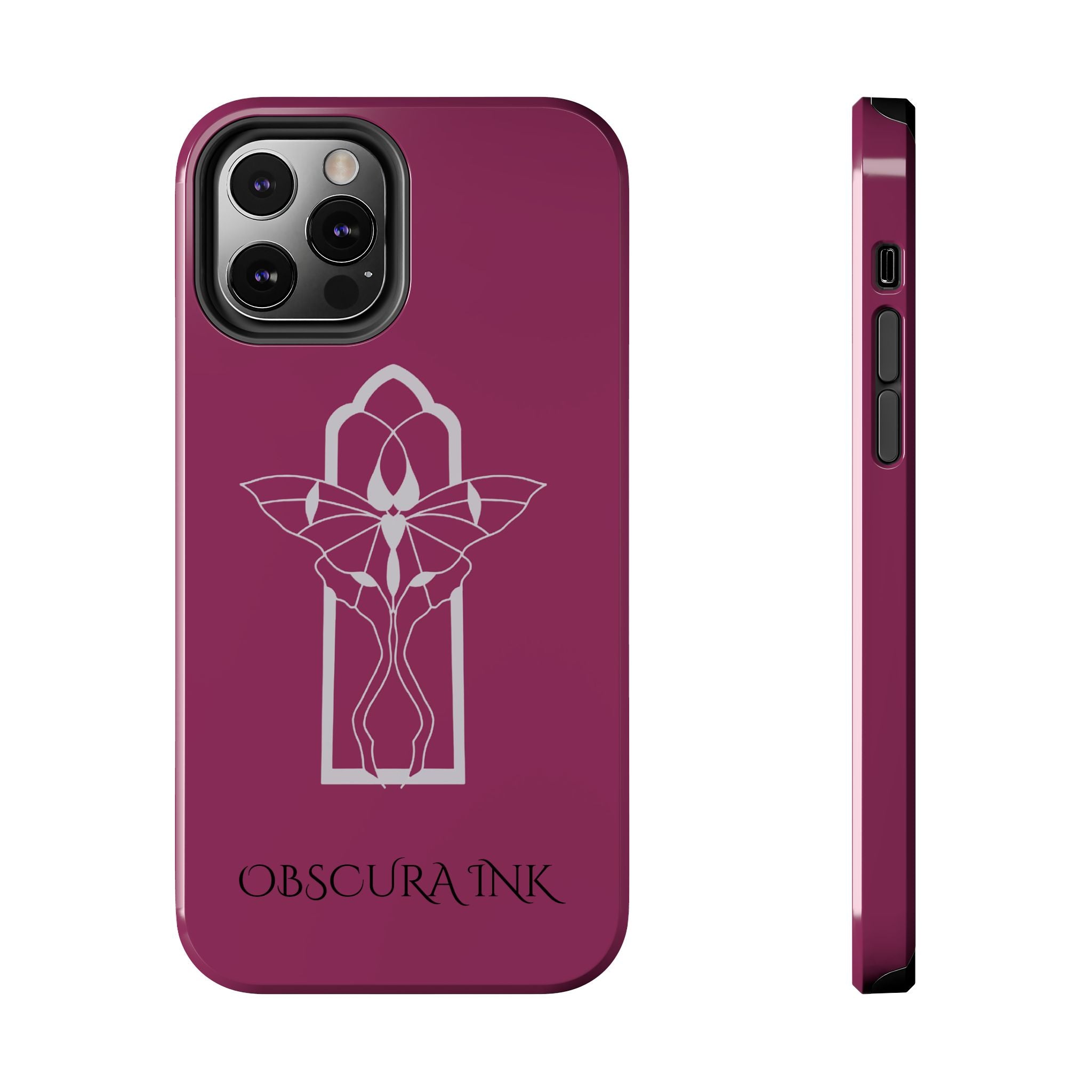 Tough Phone Case — Obscura Ink Shield Design