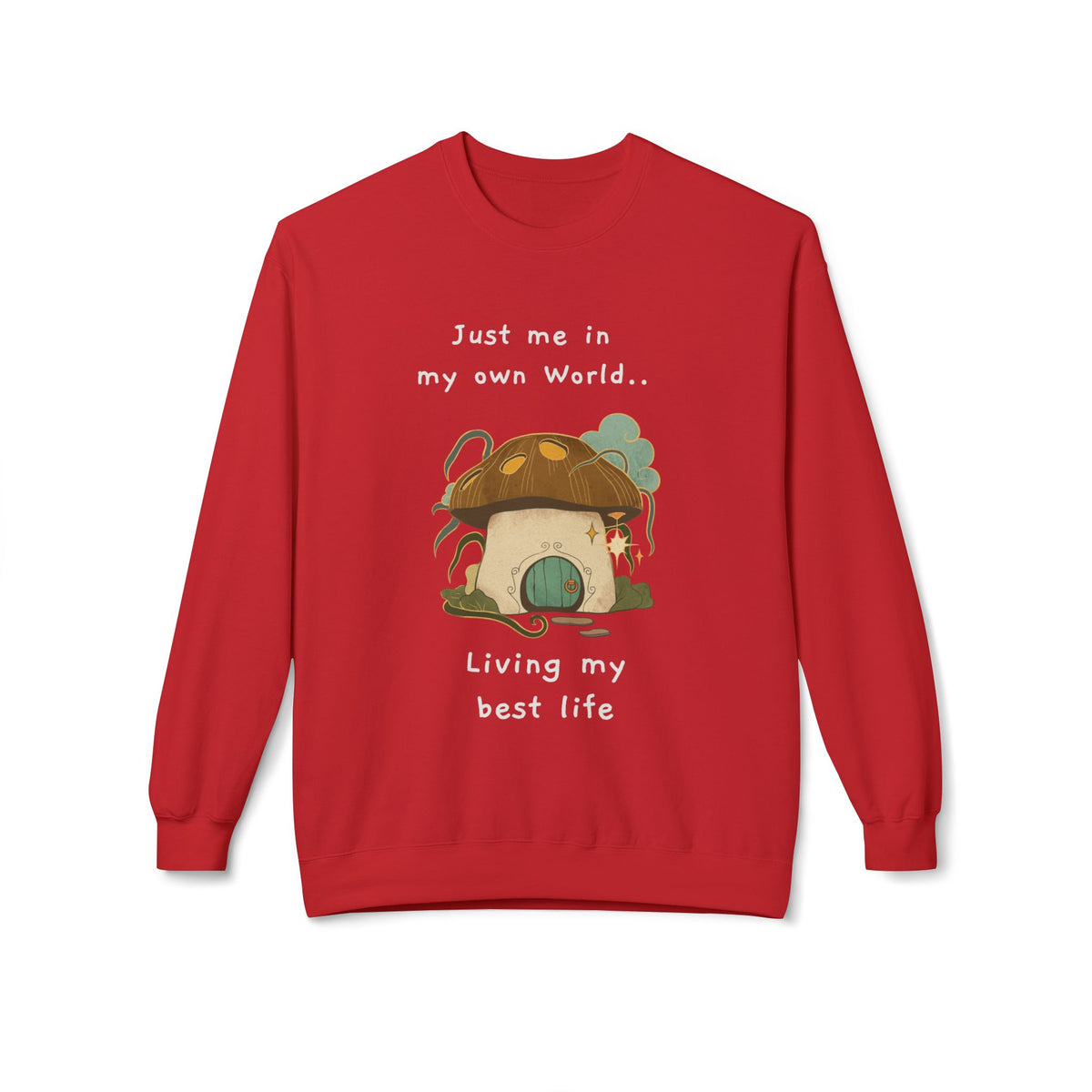 Cozy Mushroom House Sweatshirt — Crewneck