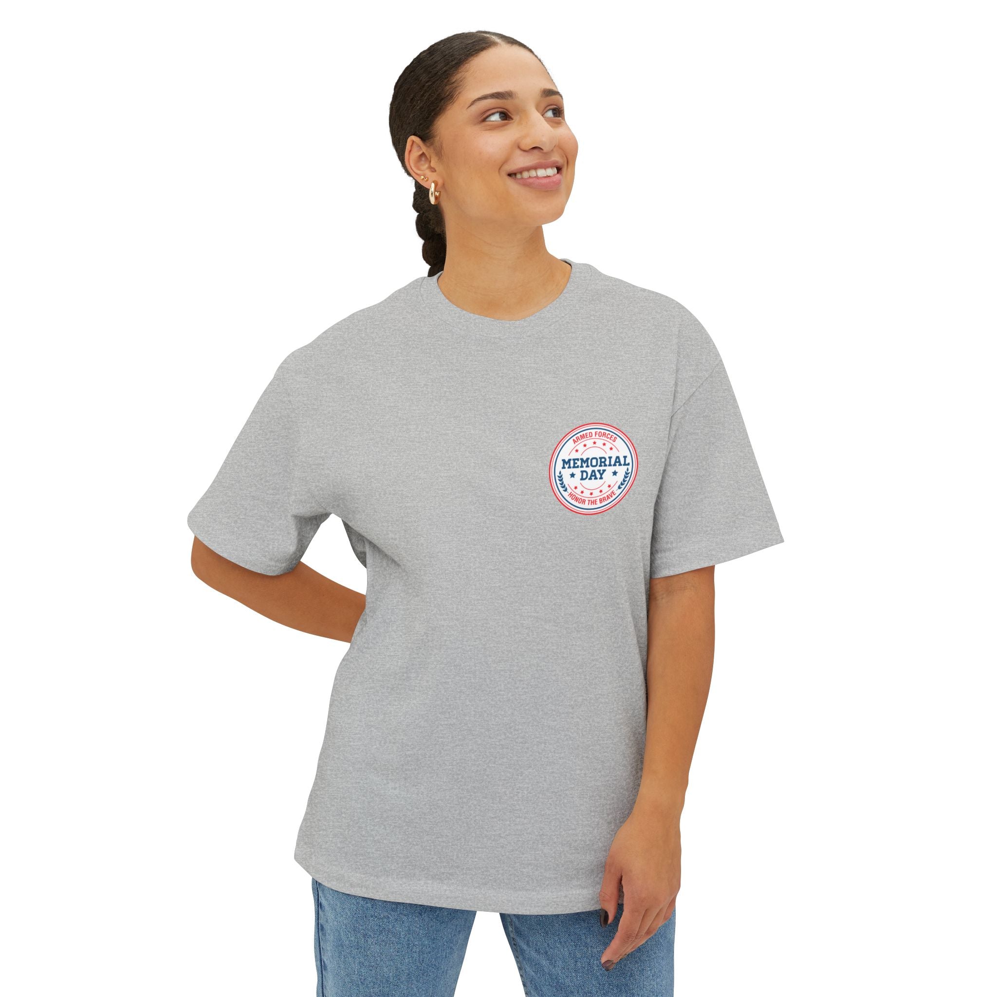 Memorial Day Tribute Tee — Veterans Cemetery Silhouette Patriotic T-Shirt