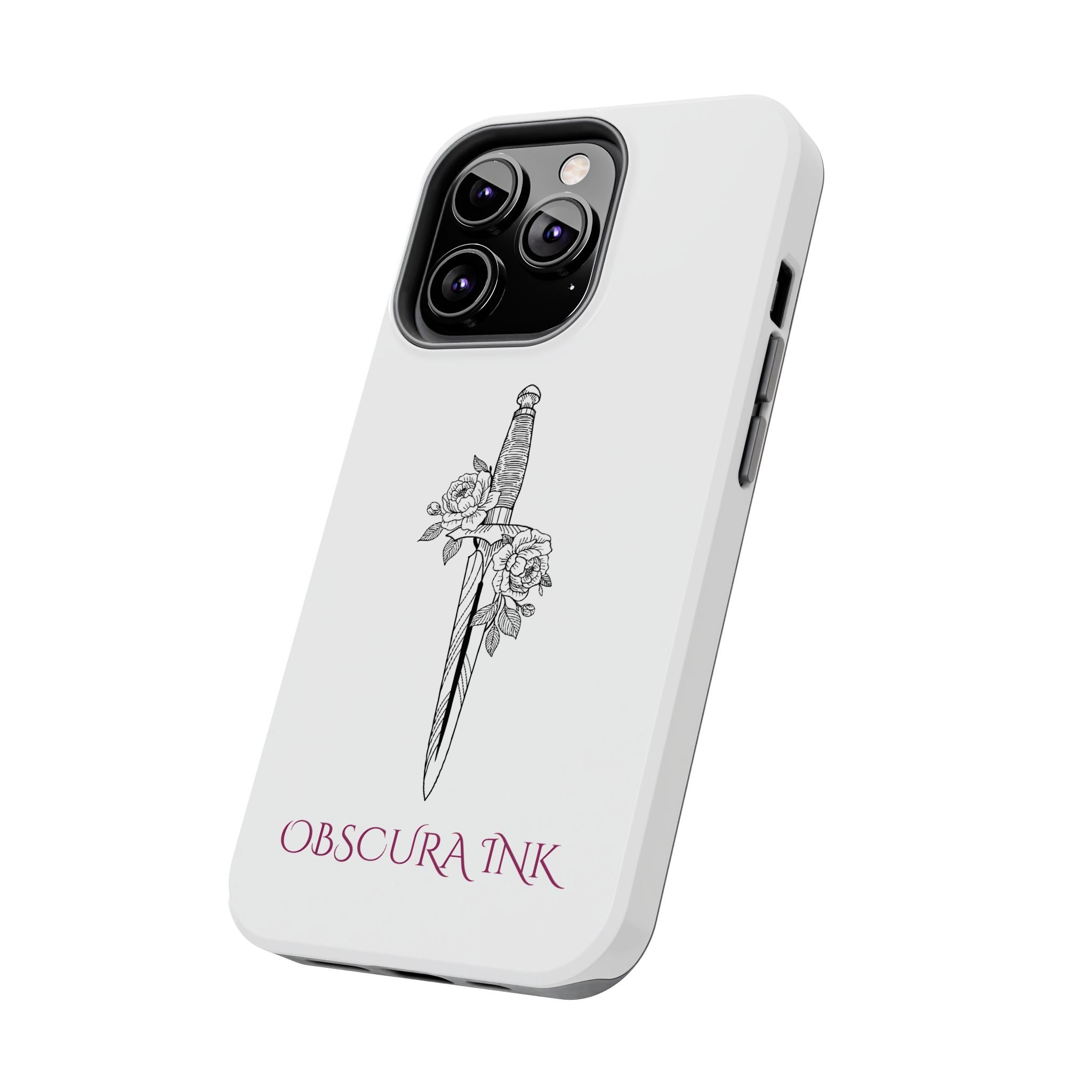 Tough Phone Case — Obscura Ink Shield Design