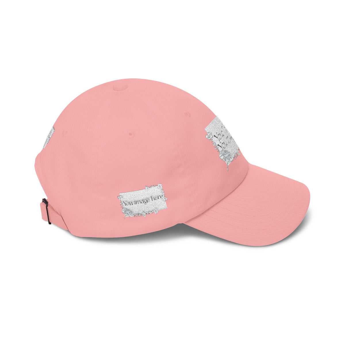 Minimal 'Print it your way' Embroidered Hat