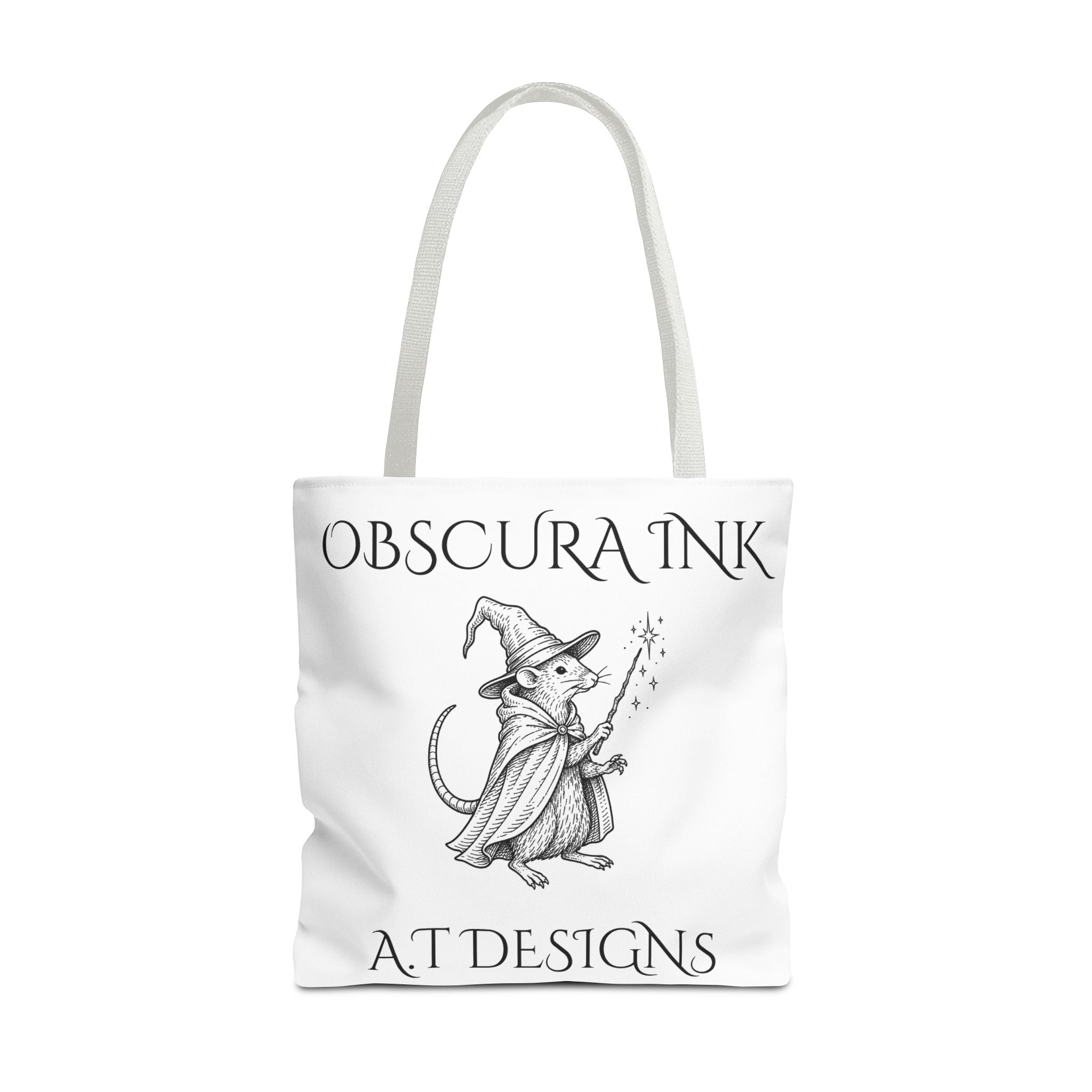 Obscura Ink Compass Tote Bag — Gothic Star Logo Canvas Tote