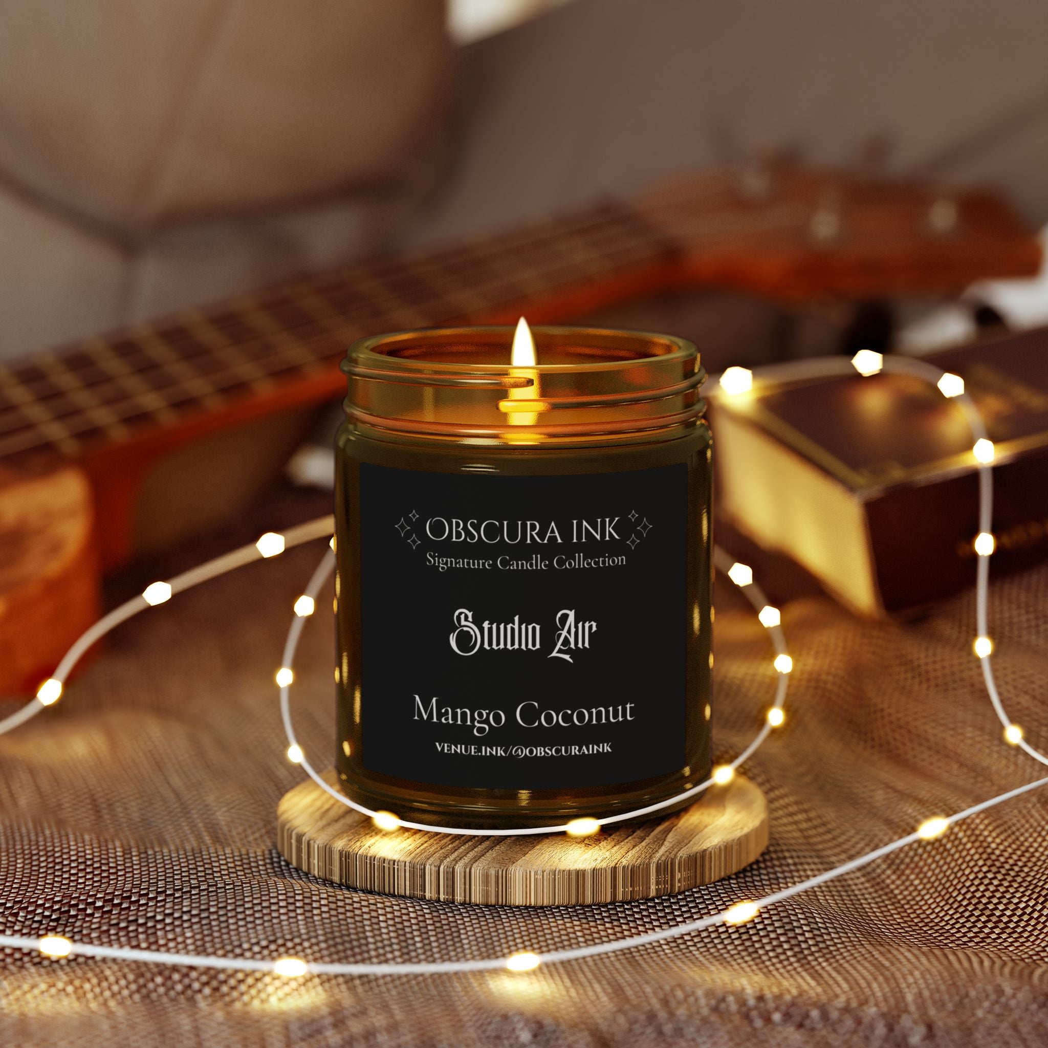 Obscura Ink Candle — Studio Air — Mango Coconut