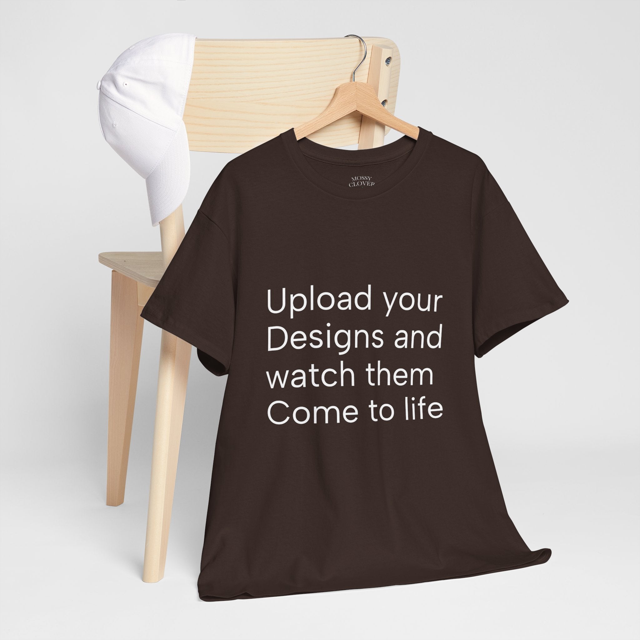 Customizable T‑Shirt – "Upload Your Designs and Watch Them Come to Life"