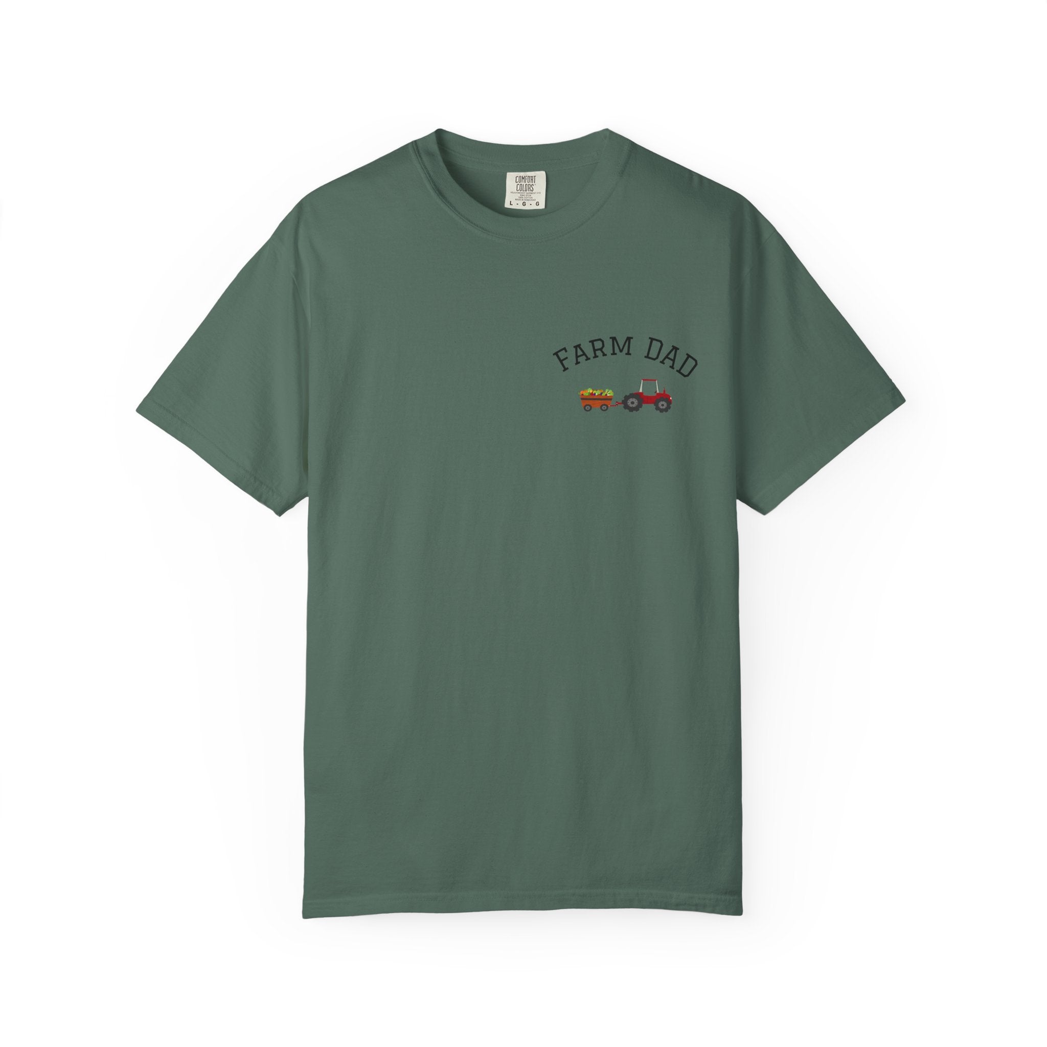 Farmer Dad T-Shirt — Rustic Farm Animals Graphic Tee