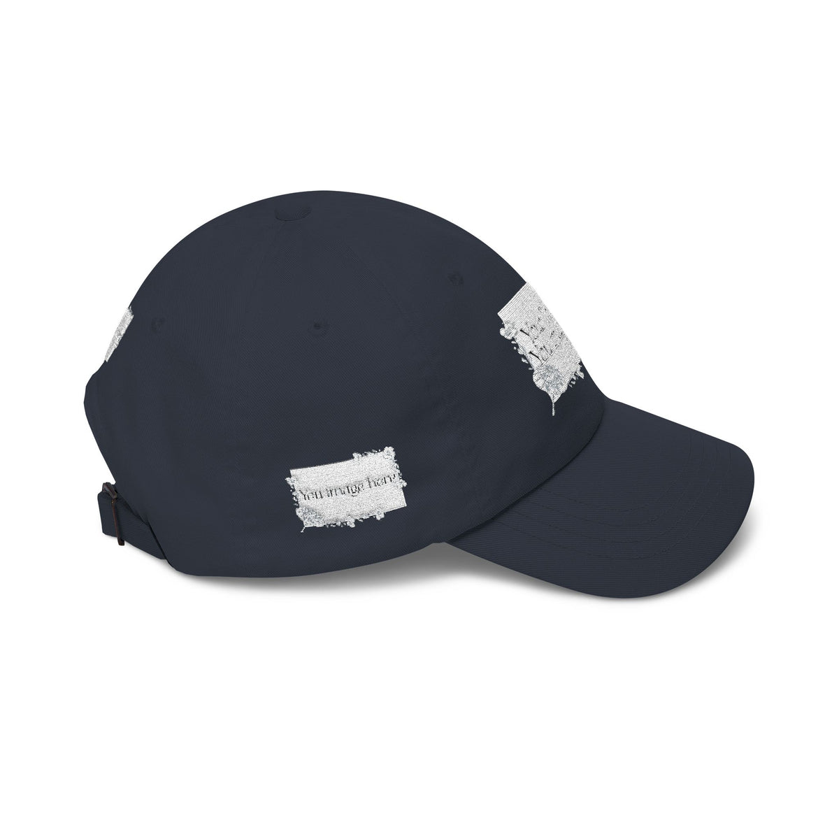 Minimal 'Print it your way' Embroidered Hat
