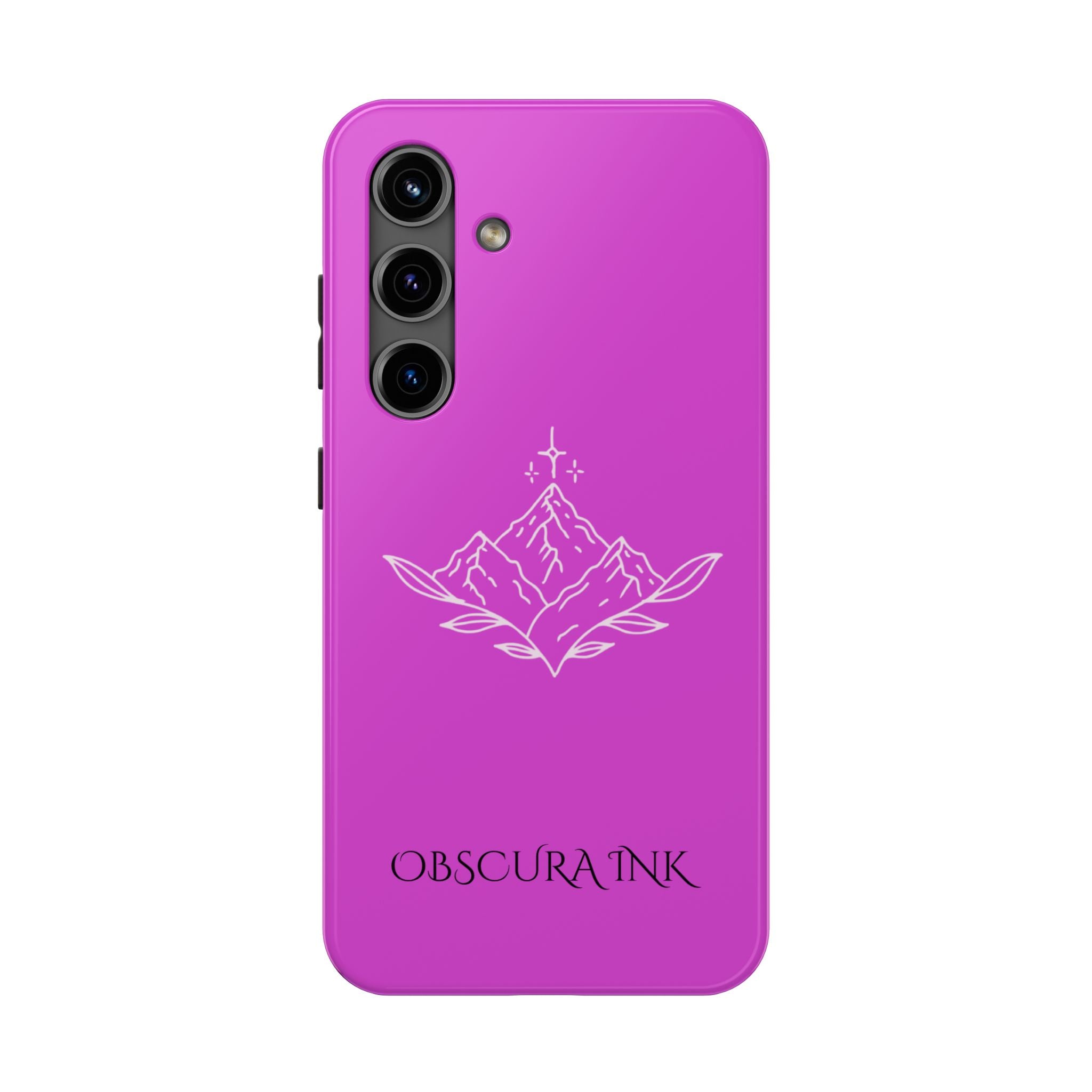 Tough Phone Case — Obscura Ink Shield Design