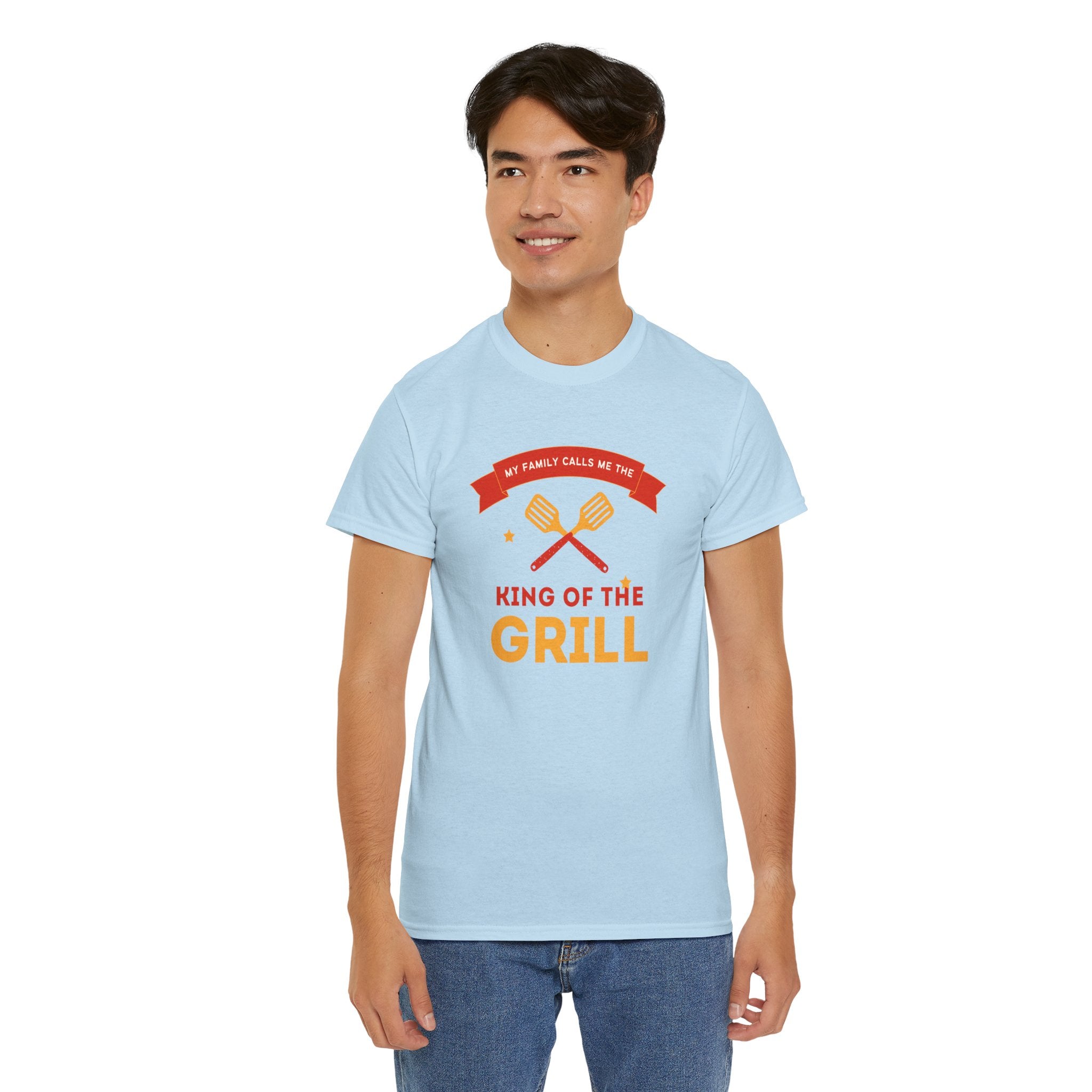King of the Grill T-Shirt — My Family Calls Me The King of the Grill BBQ Tee