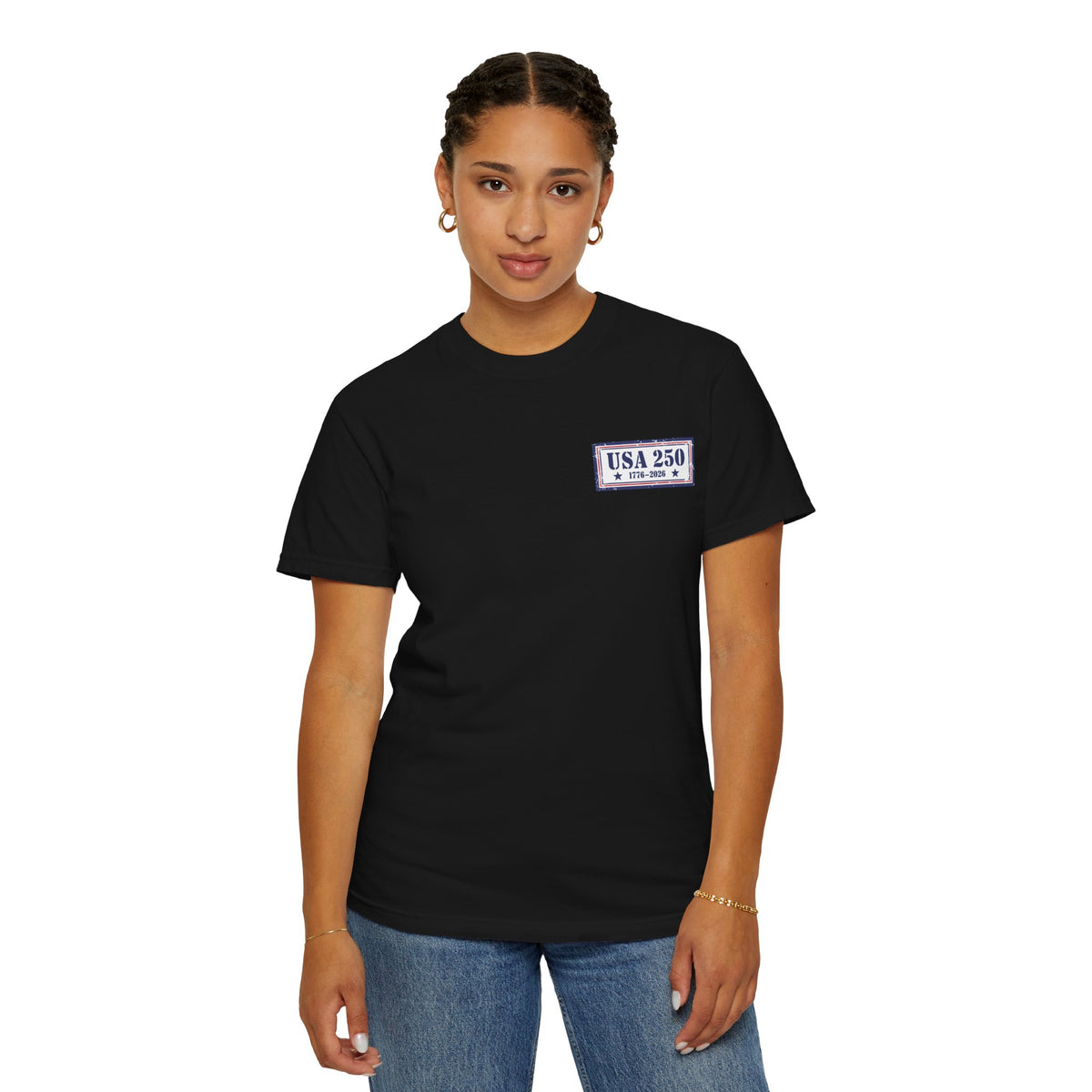 USA 250 Yrs ~ Unisex Garment-Dyed T-shirt
