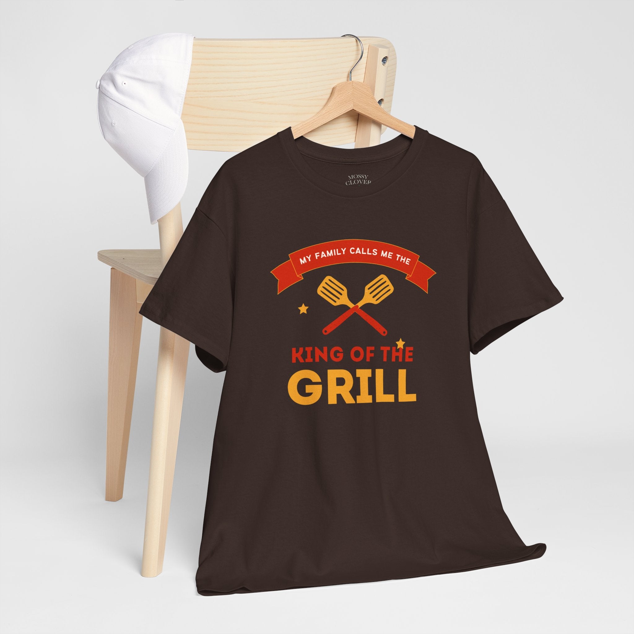King of the Grill T-Shirt — My Family Calls Me The King of the Grill BBQ Tee