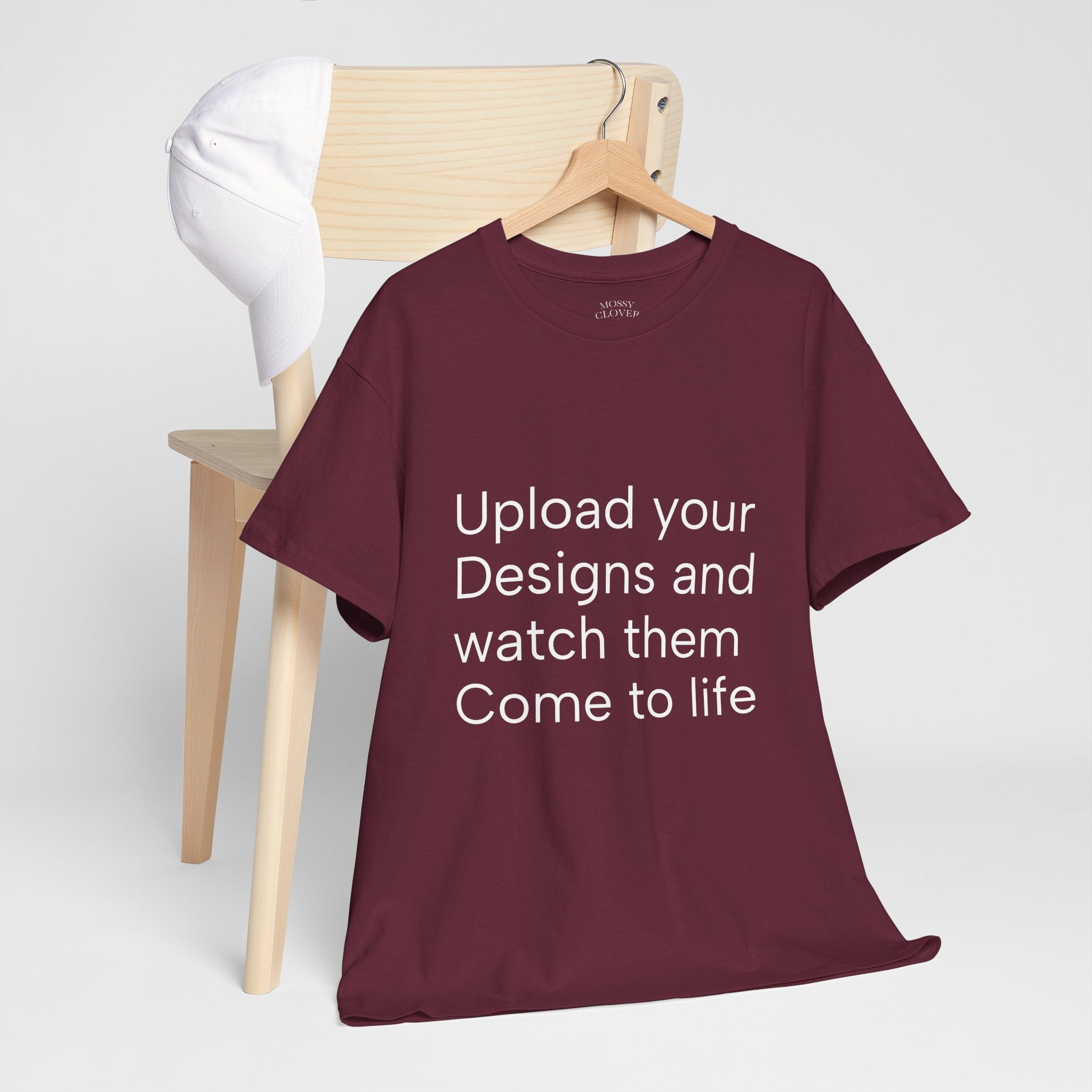 Customizable T‑Shirt – "Upload Your Designs and Watch Them Come to Life"