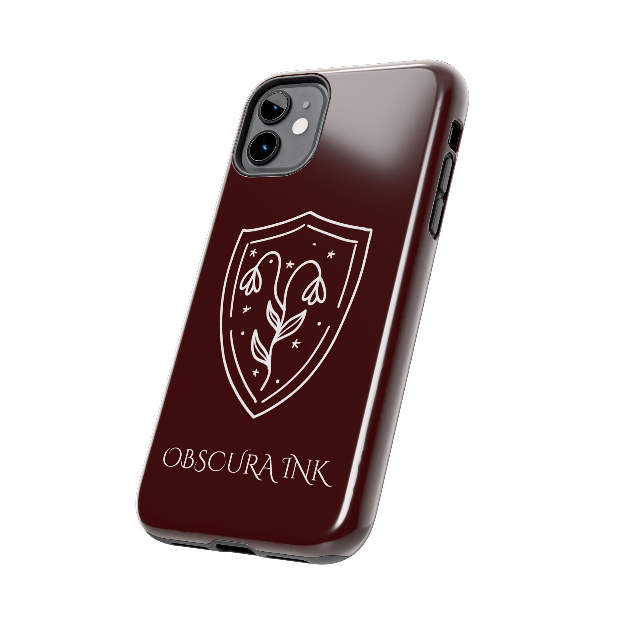 Tough Phone Case — Obscura Ink Shield Design