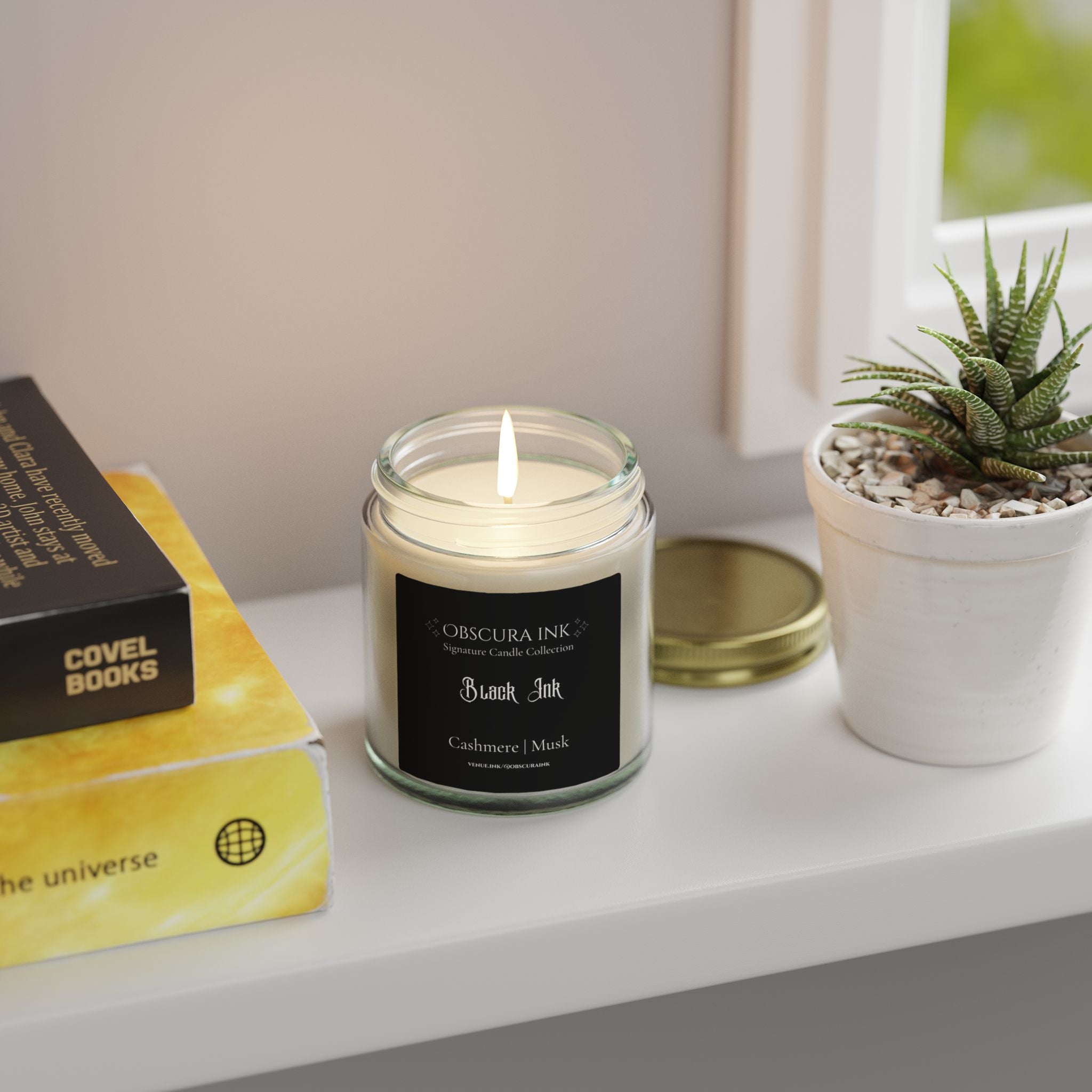 Black Ink  —  Obscura Ink — Cashmere Musk