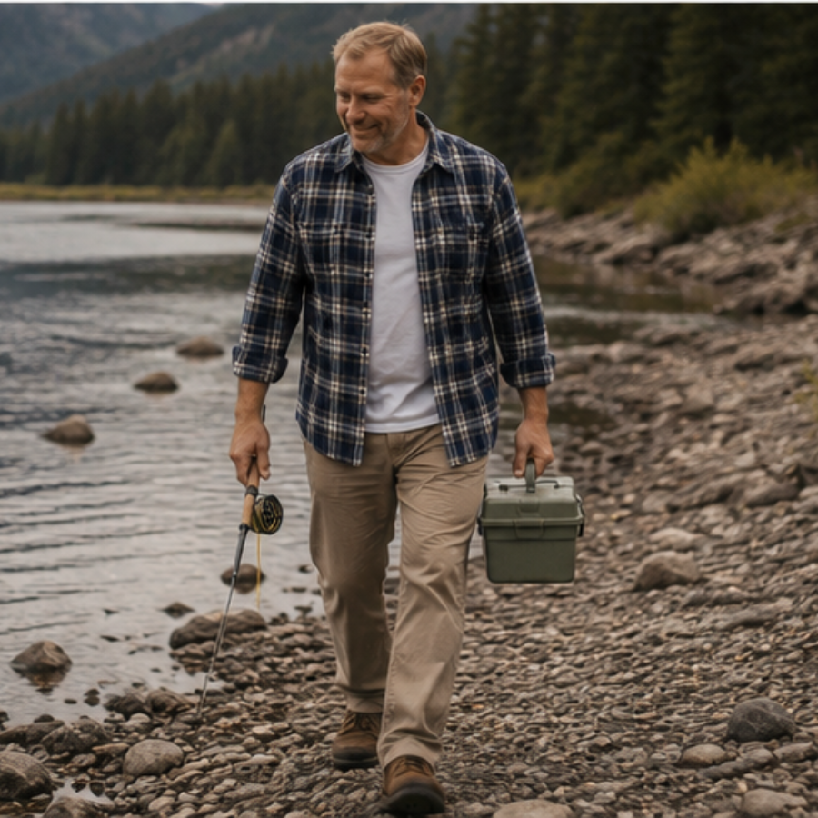 The Riverbend Flannel Shirt For Men