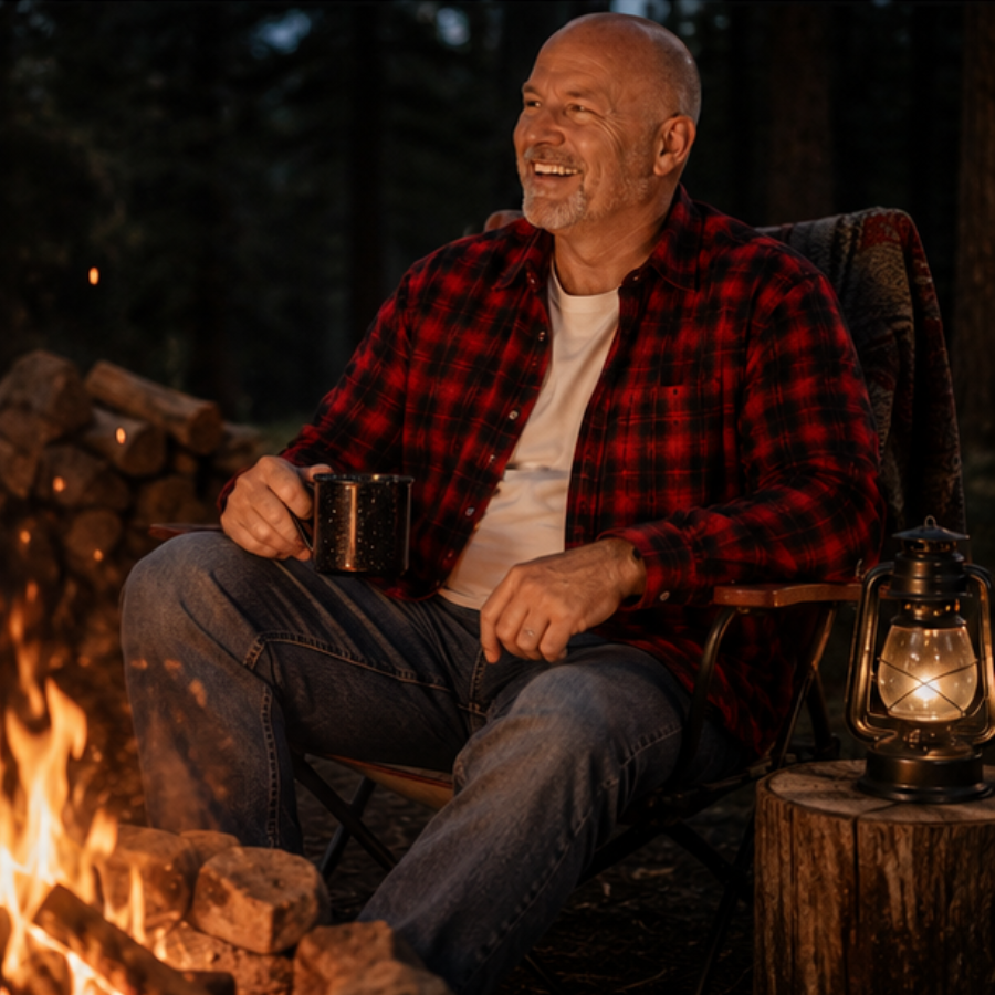 The Campfire Plaid Shirt for Men