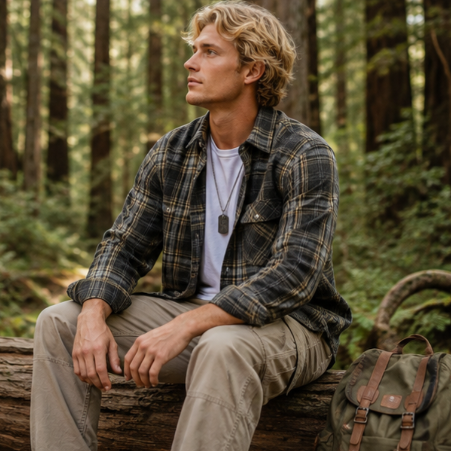 The Timberline Plaid Shirt for Men