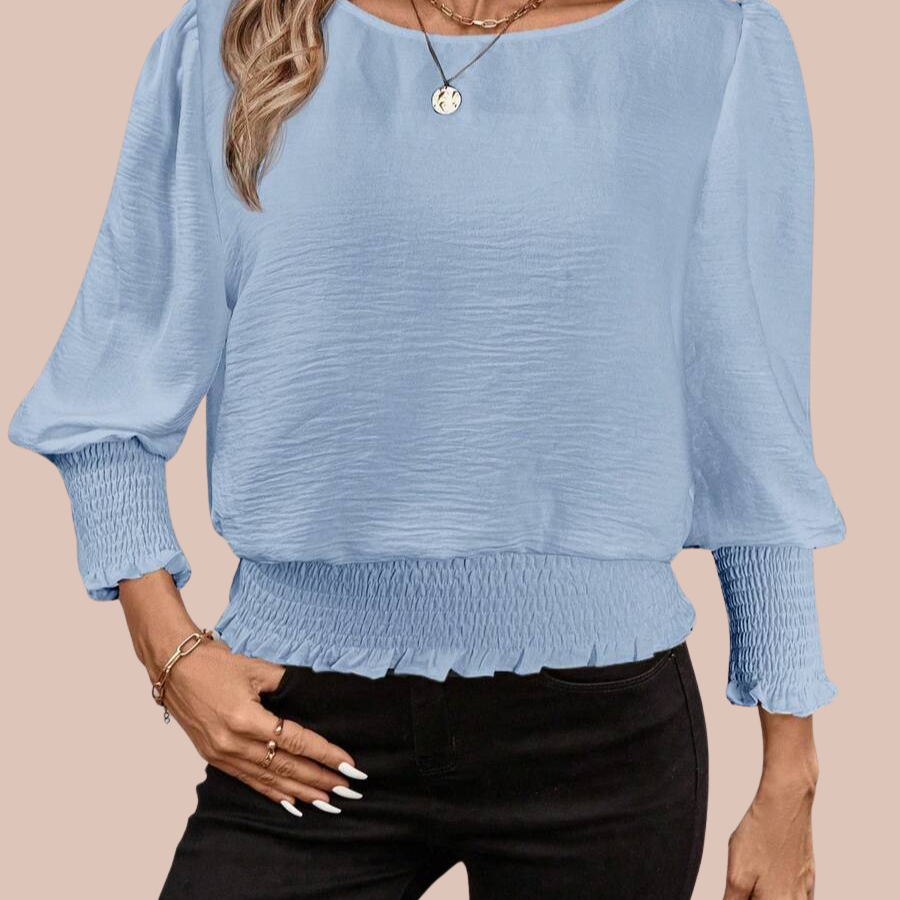 The Willow Gathered Blouse for Women