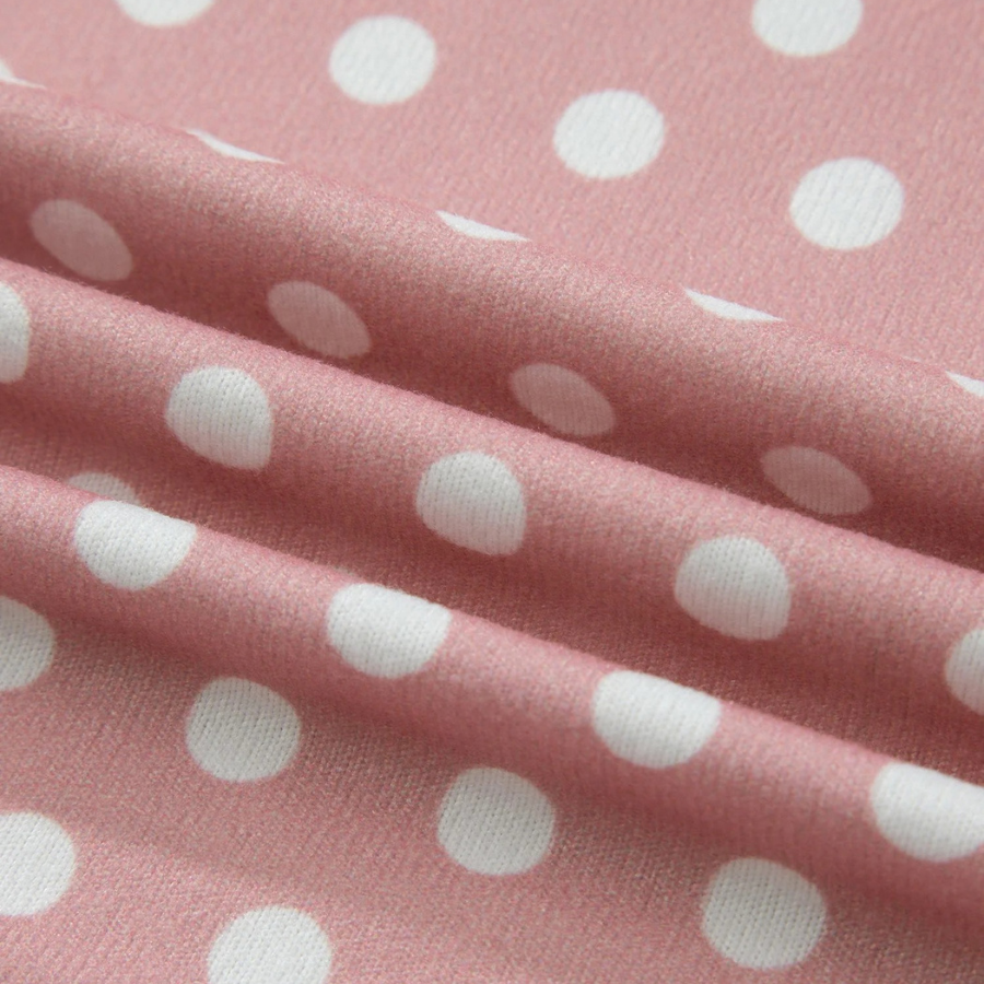 Polka Dot Relaxed Top & Drawning Shorts Set