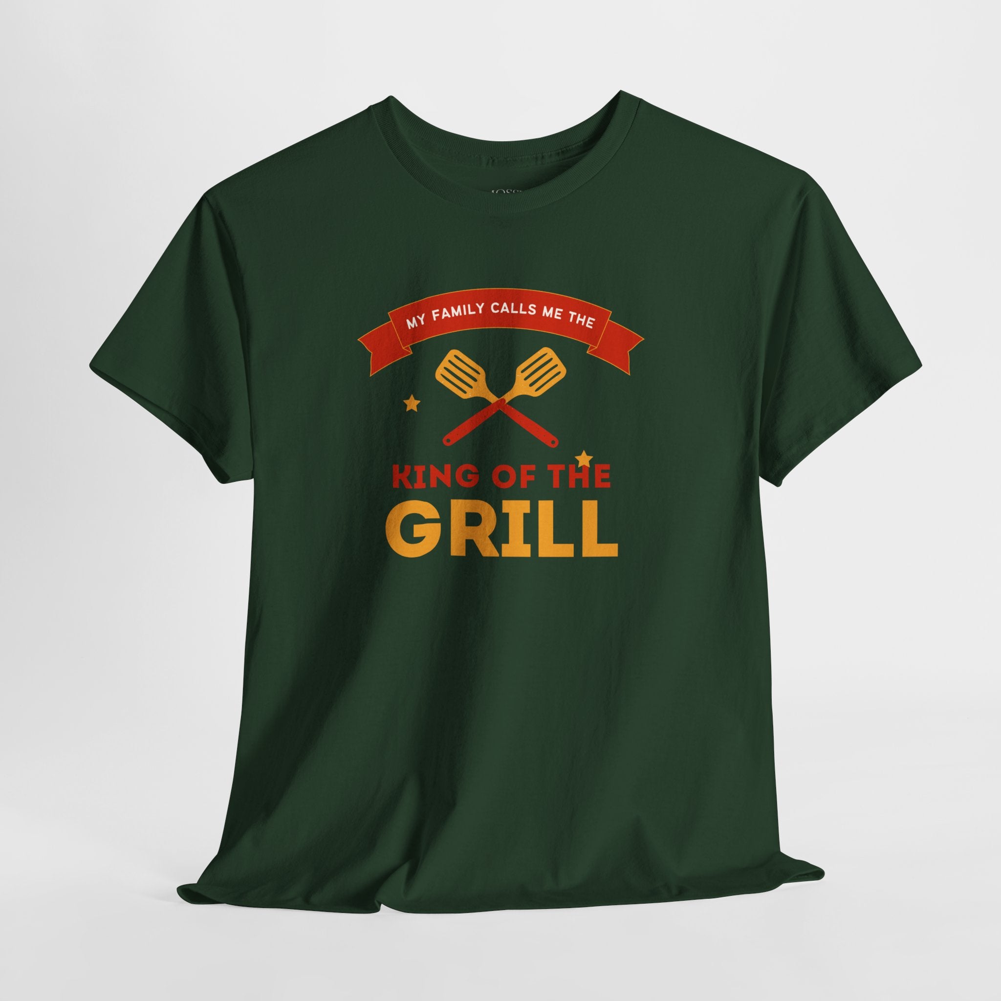 King of the Grill T-Shirt — My Family Calls Me The King of the Grill BBQ Tee