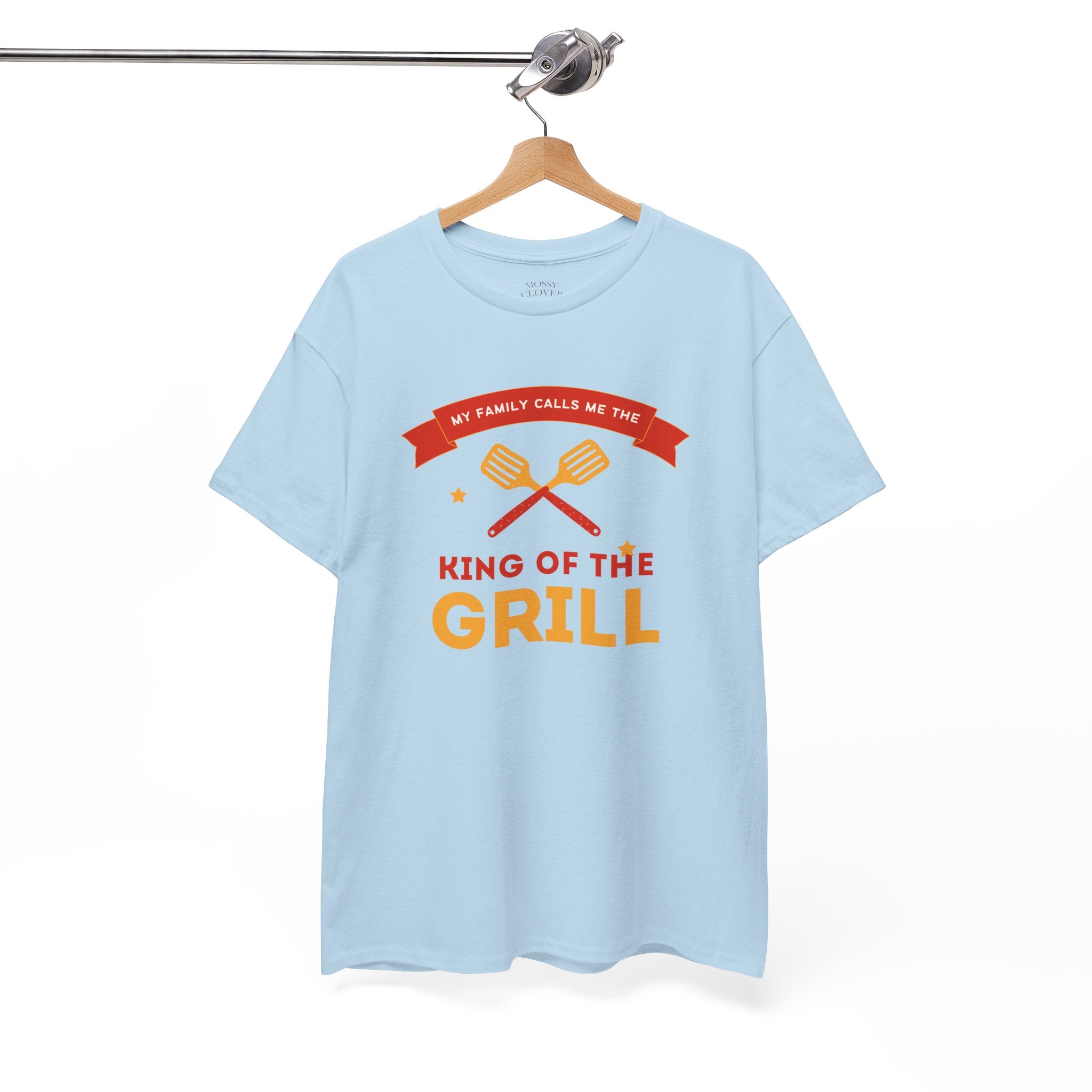 King of the Grill T-Shirt — My Family Calls Me The King of the Grill BBQ Tee