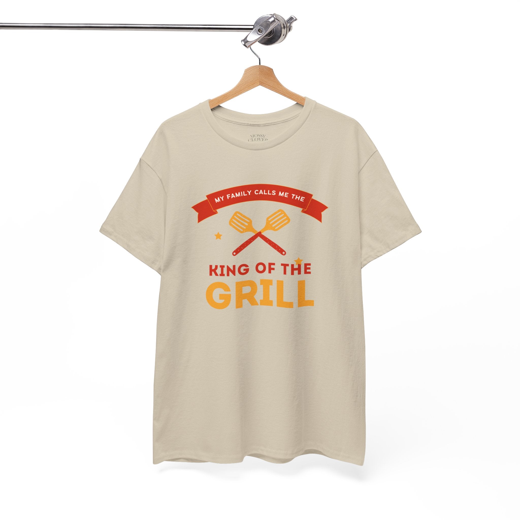 King of the Grill T-Shirt — My Family Calls Me The King of the Grill BBQ Tee