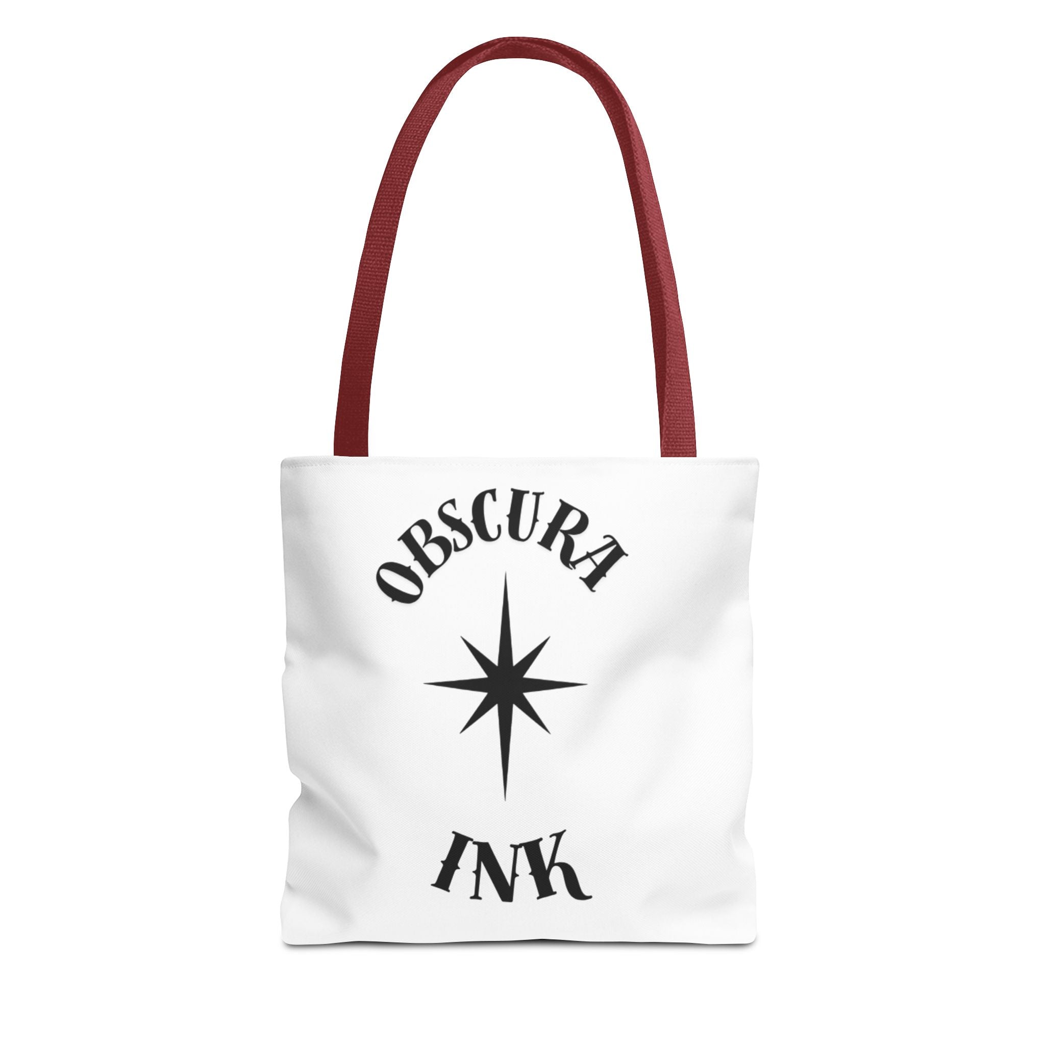 Obscura Ink Compass Tote Bag — Gothic Star Logo Canvas Tote