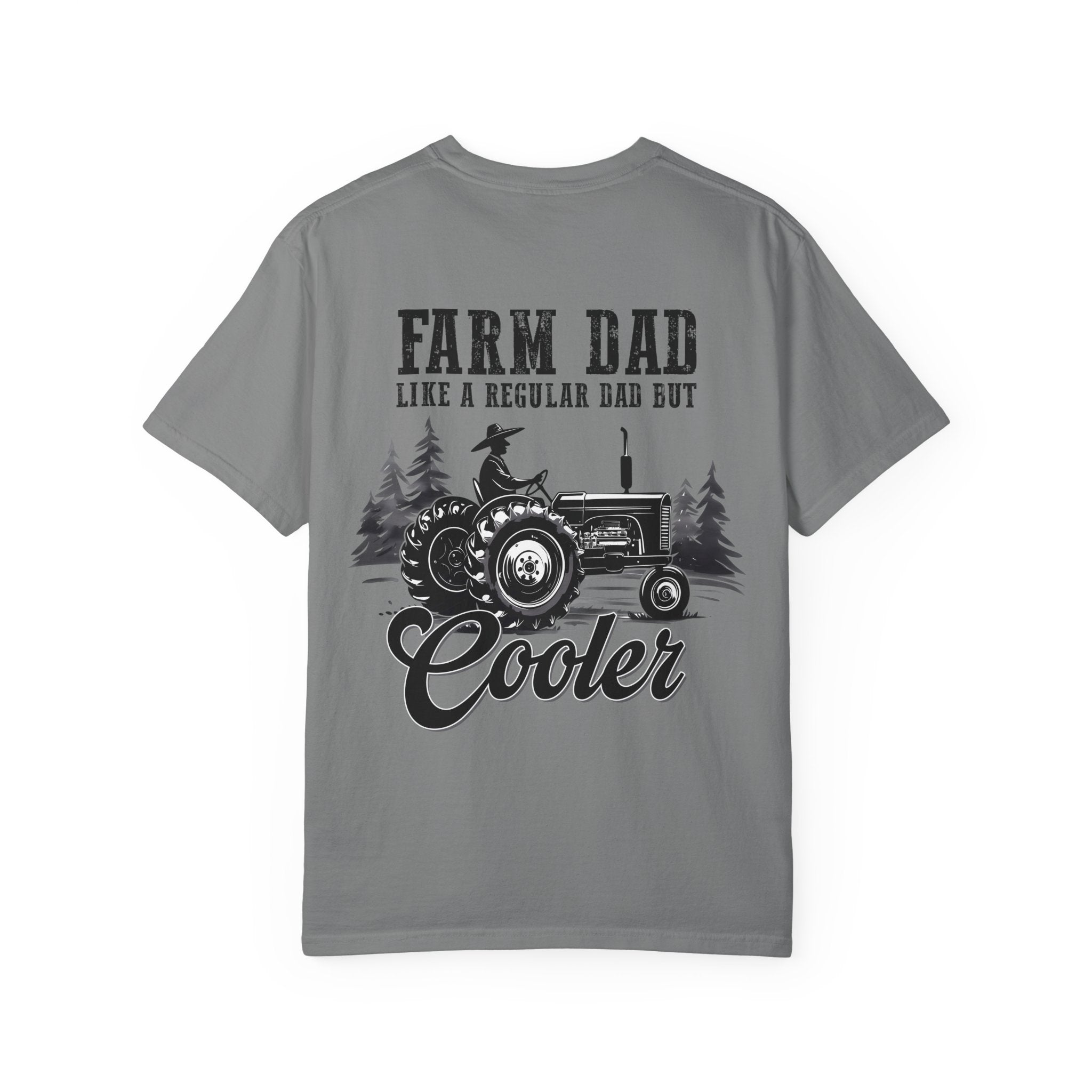 Farmer Dad T-Shirt — Rustic Farm Animals Graphic Tee