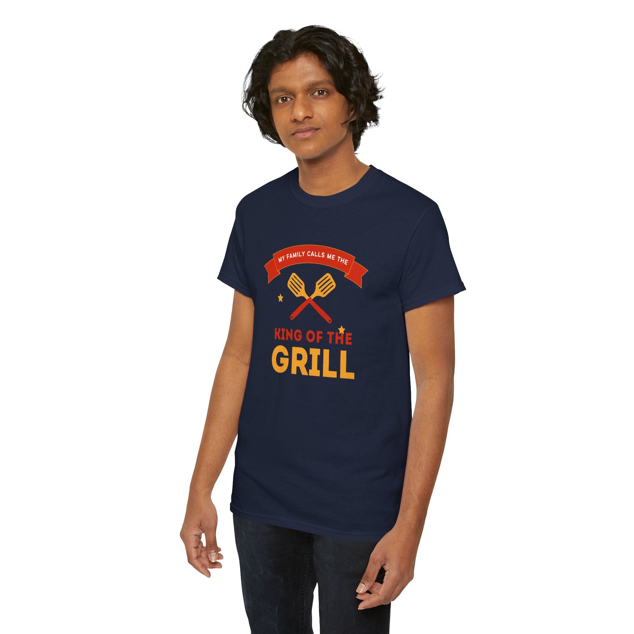 King of the Grill T-Shirt — My Family Calls Me The King of the Grill BBQ Tee