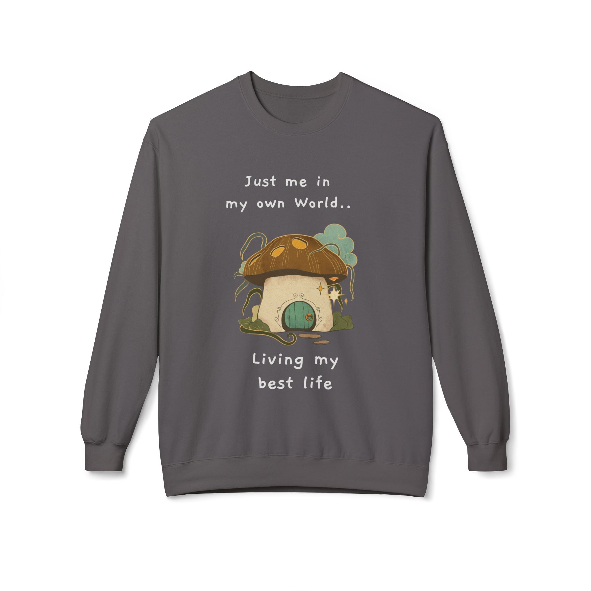 Cozy Mushroom House Sweatshirt — Crewneck