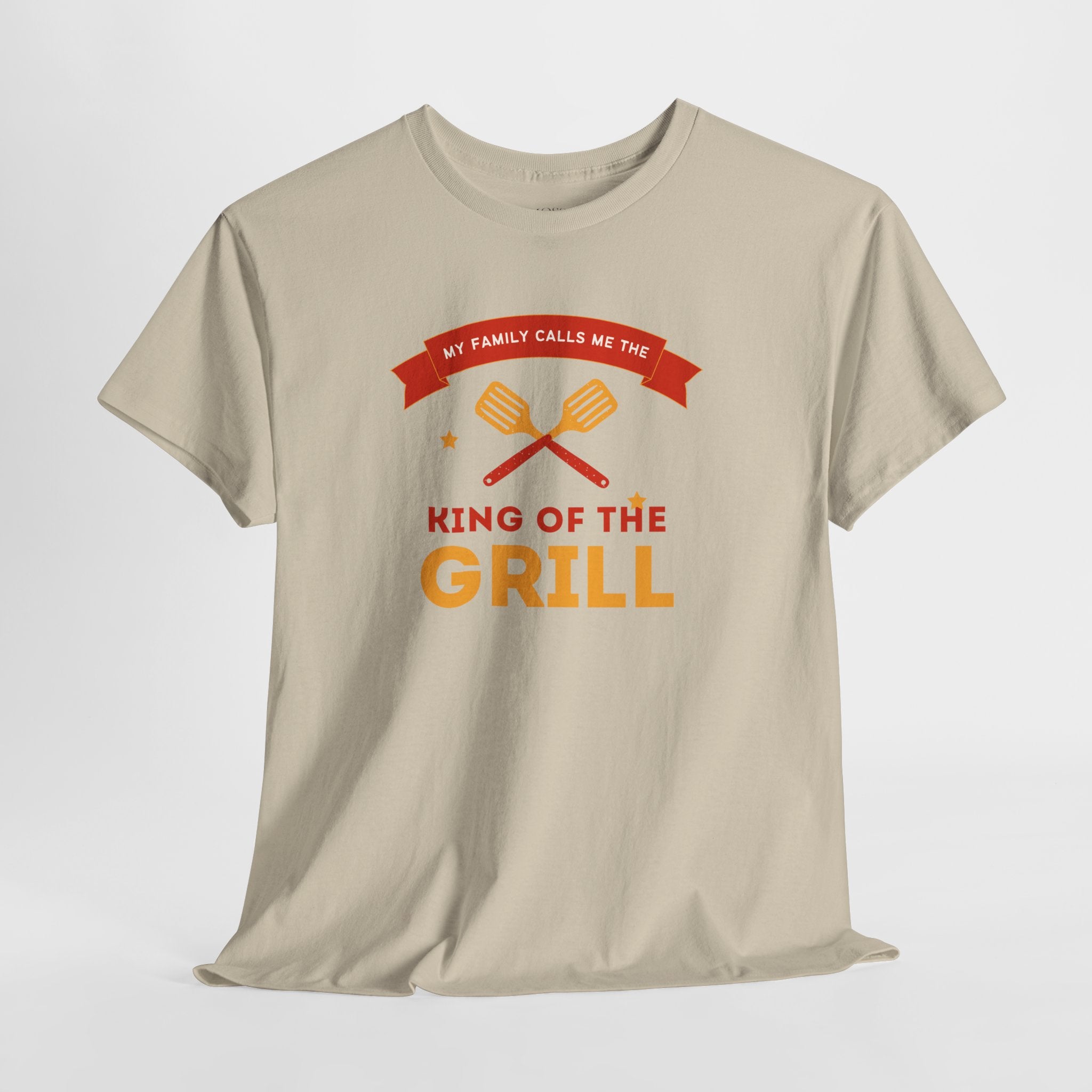 King of the Grill T-Shirt — My Family Calls Me The King of the Grill BBQ Tee