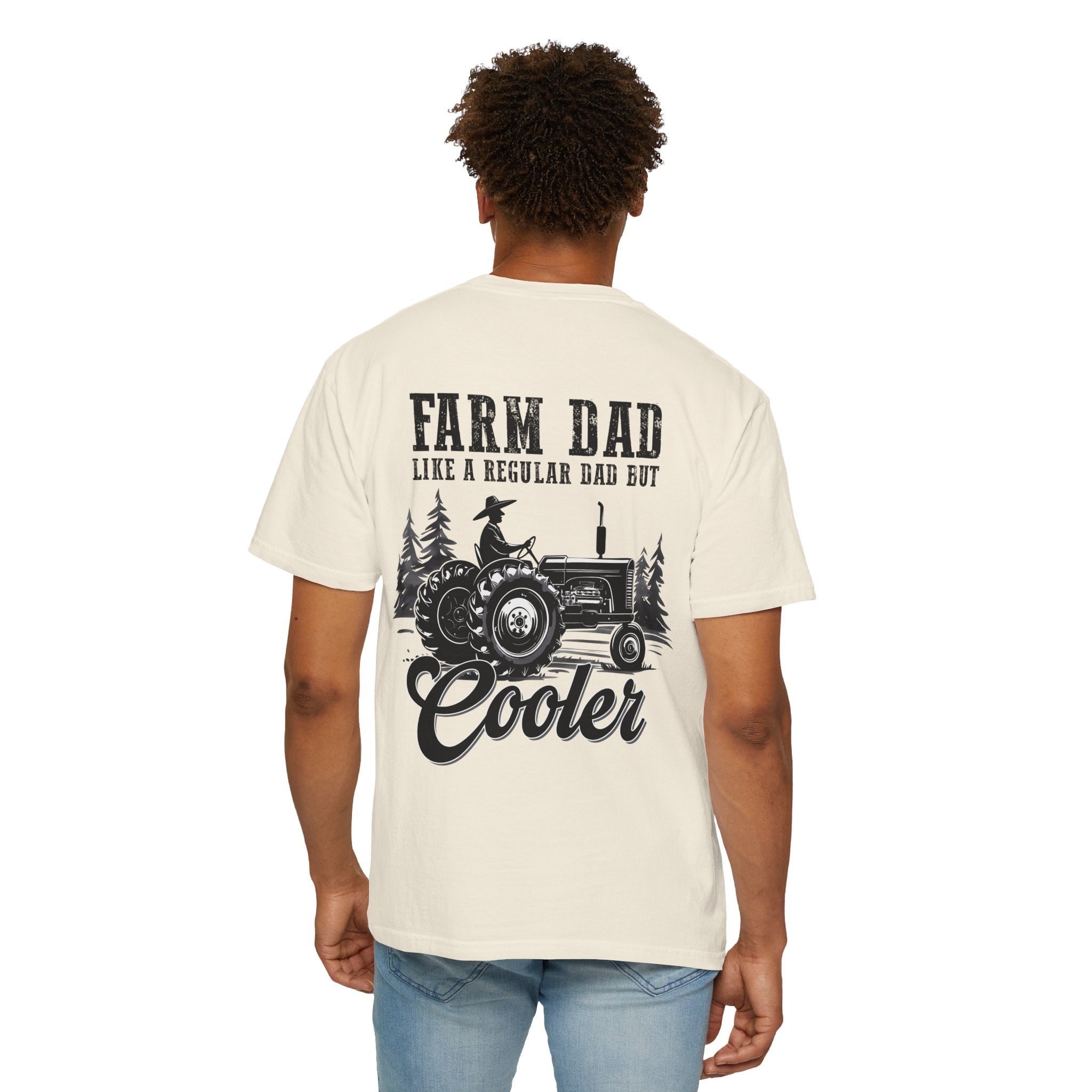 Farmer Dad T-Shirt — Rustic Farm Animals Graphic Tee