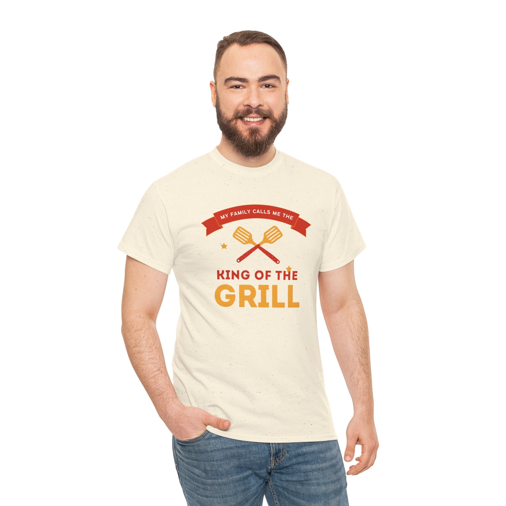 King of the Grill T-Shirt — My Family Calls Me The King of the Grill BBQ Tee