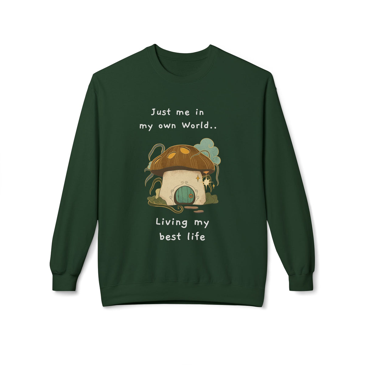 Cozy Mushroom House Sweatshirt — Crewneck