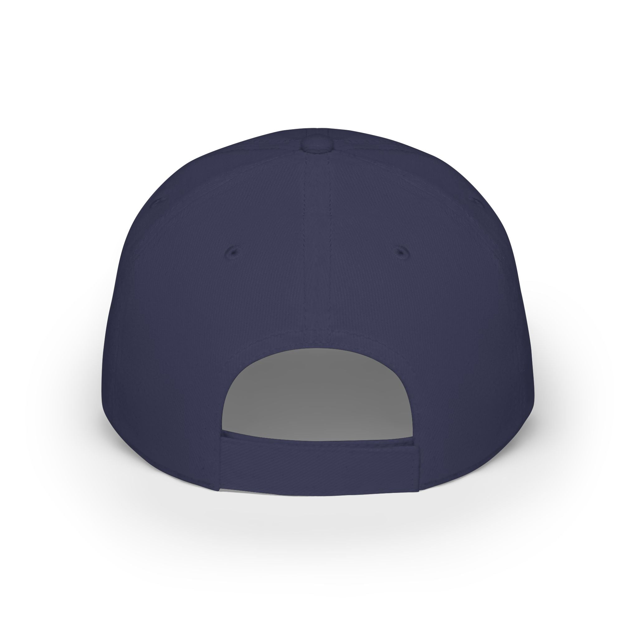 Fishing Dad Low Profile Baseball Cap — 'DAD' Silhouette Hat for Father's Day & Outdoors