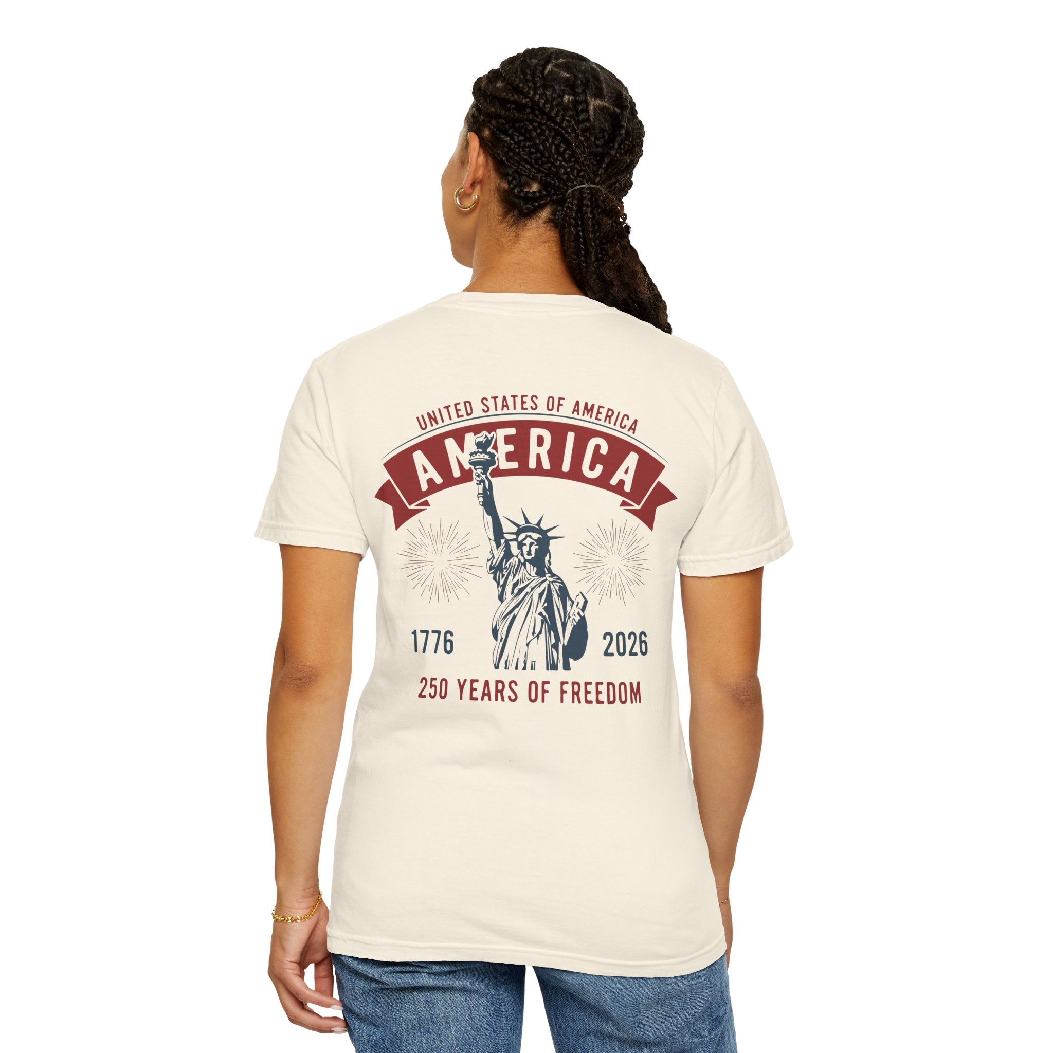 USA 250 Yrs ~ Unisex Garment-Dyed T-shirt