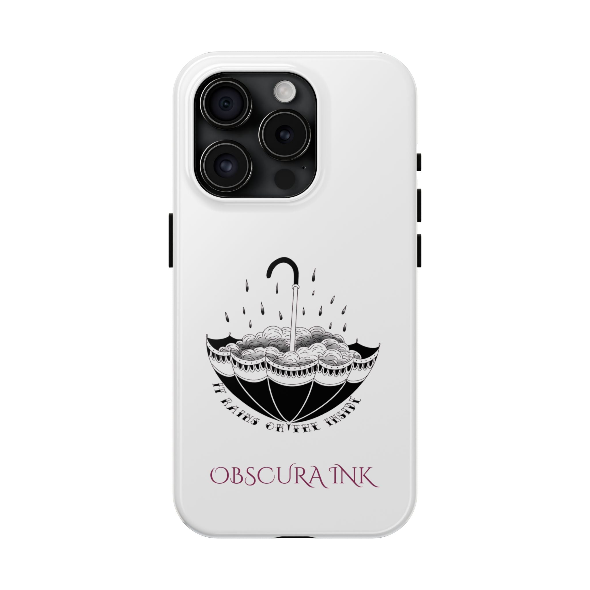 Tough Phone Case — Obscura Ink Shield Design