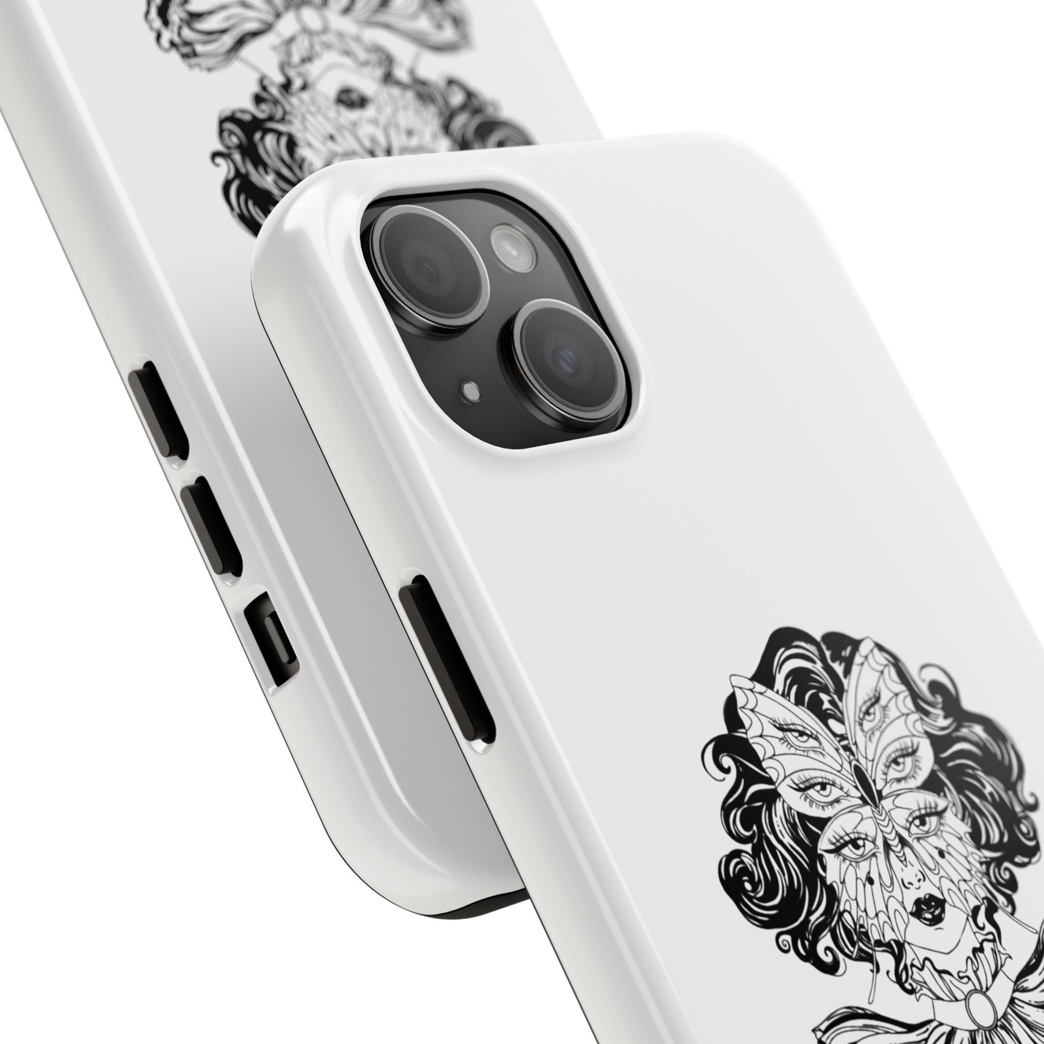 Tough Phone Case — Obscura Ink Shield Design