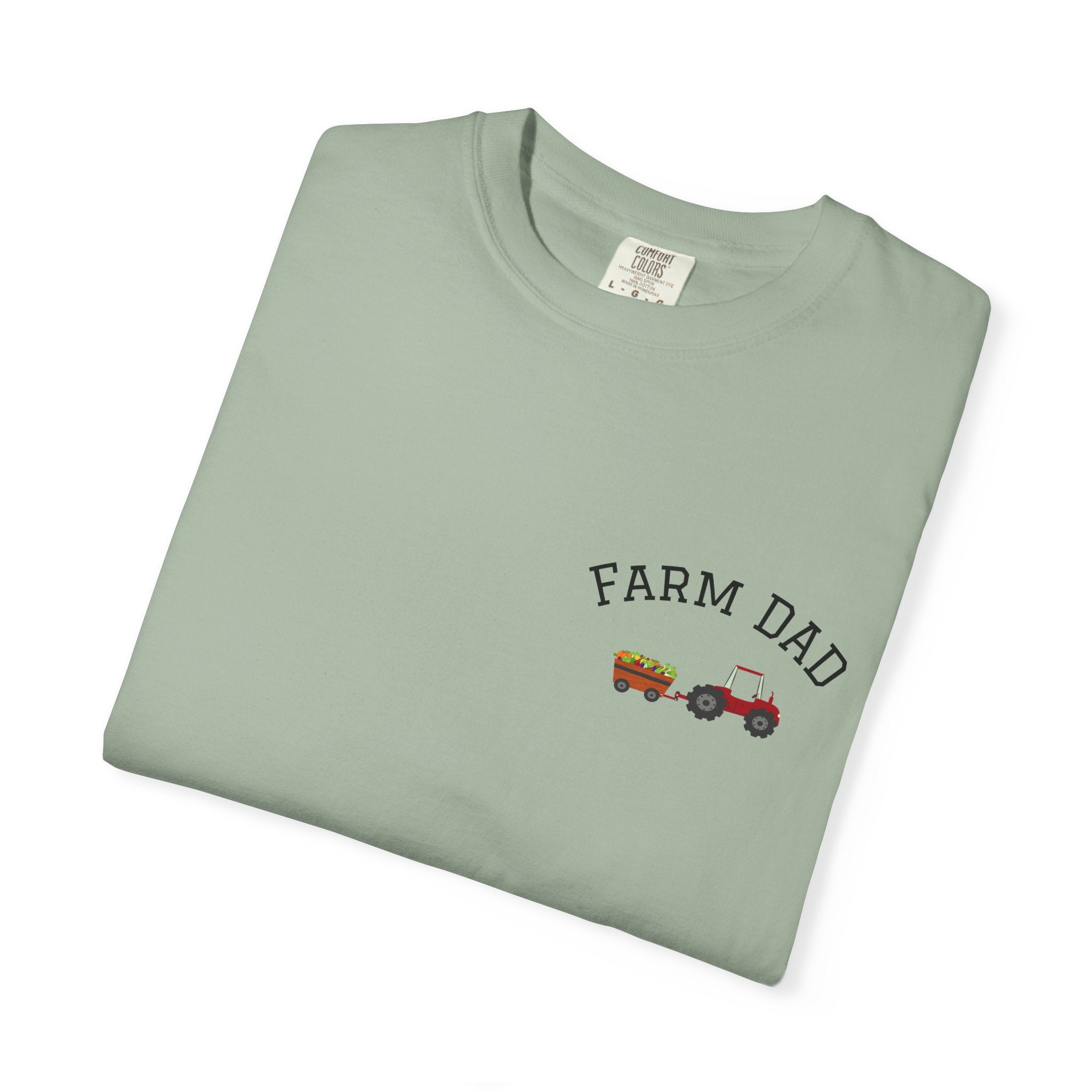 Farmer Dad T-Shirt — Rustic Farm Animals Graphic Tee