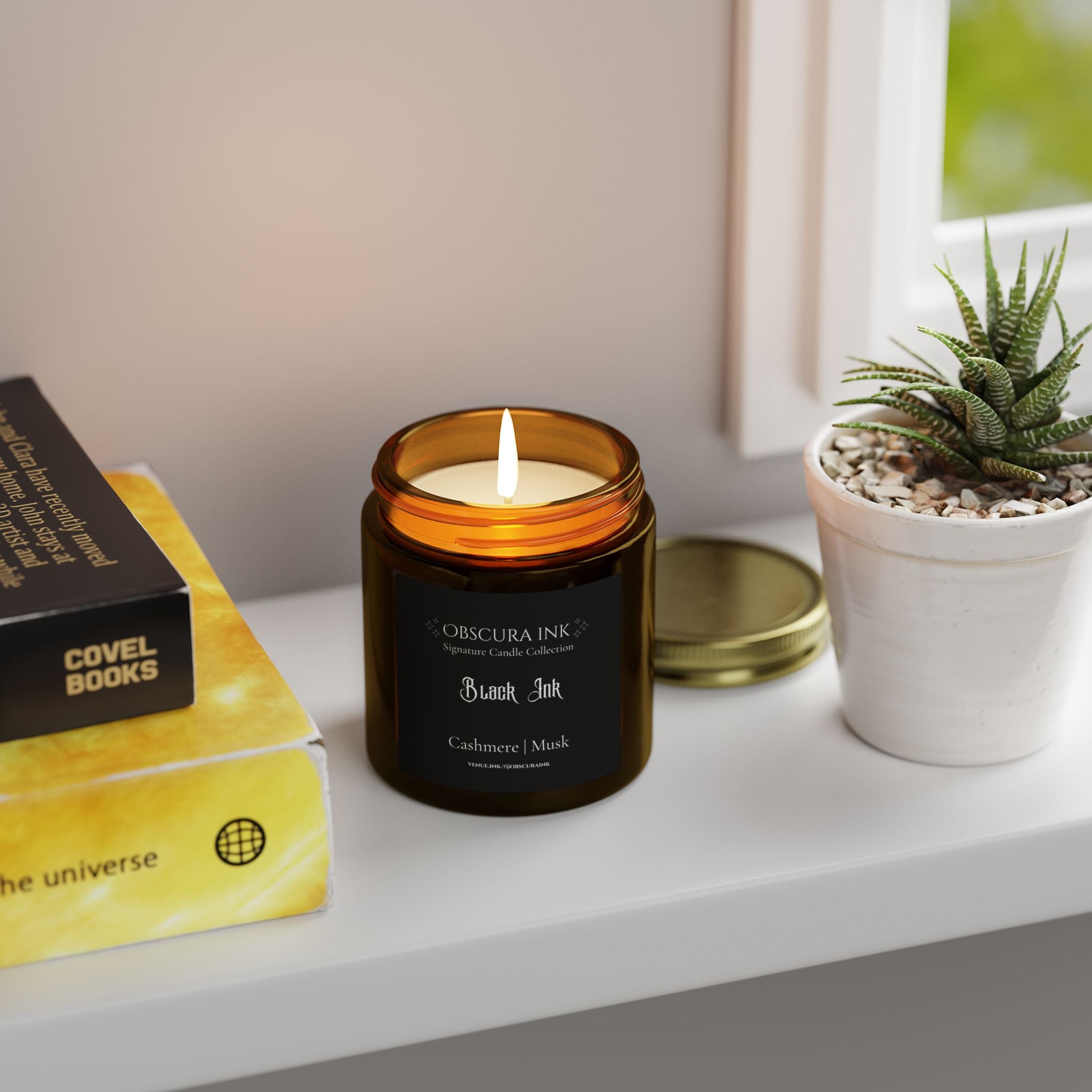 Black Ink  —  Obscura Ink — Cashmere Musk